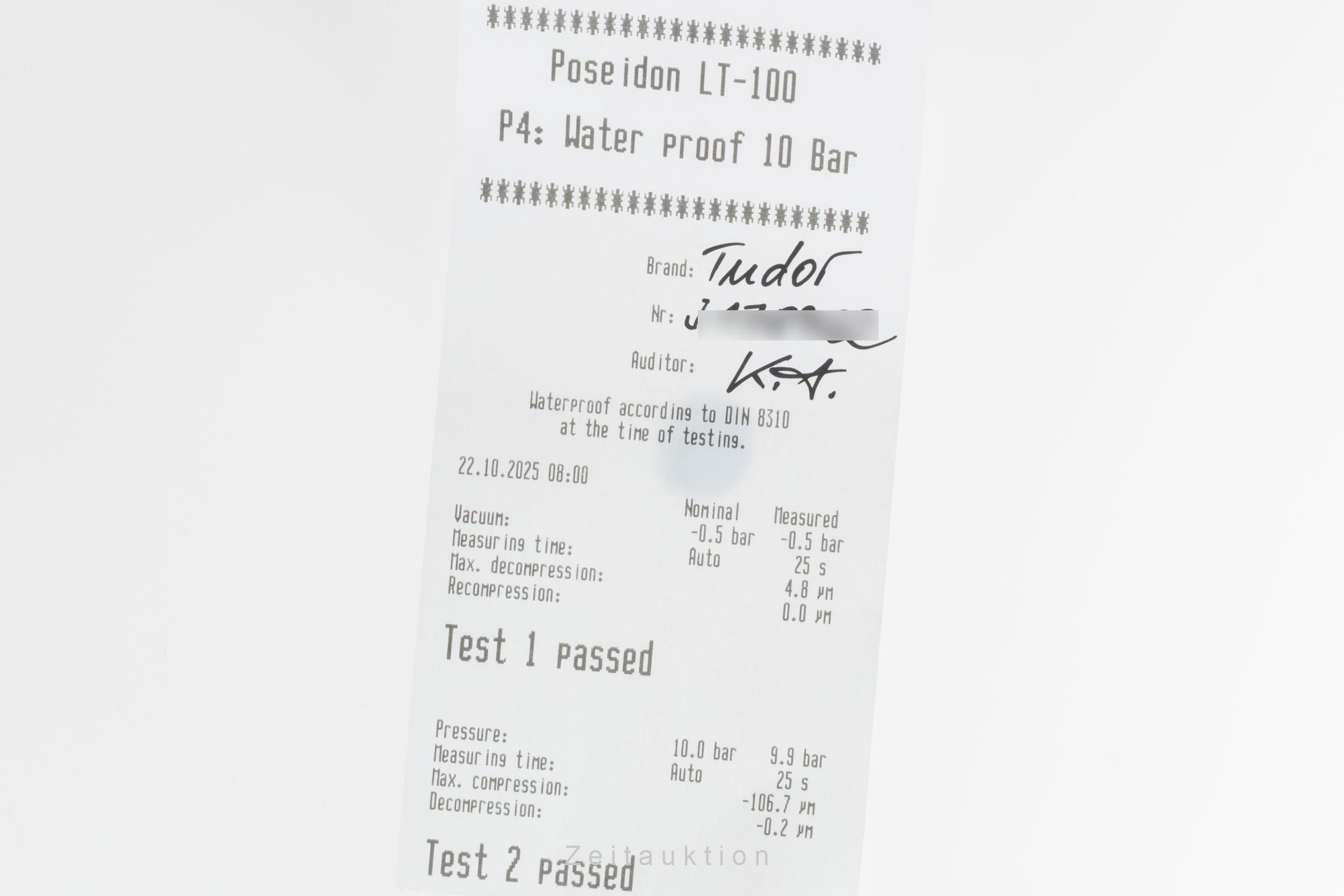 Tudor Date-Day acier automatique montre pour hommes 76200  [2505937]