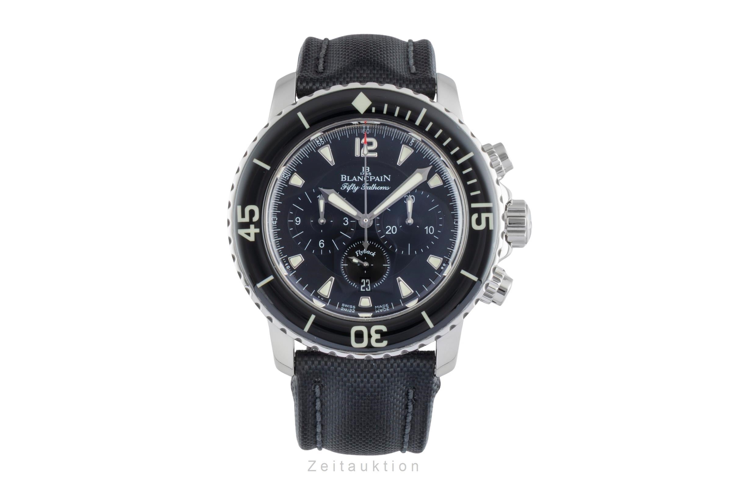 Blancpain Fifty Fathoms cronografo acciaio automatismo orologio da uomo 5085F 1130 52B LP: 21250EUR  [2505942]