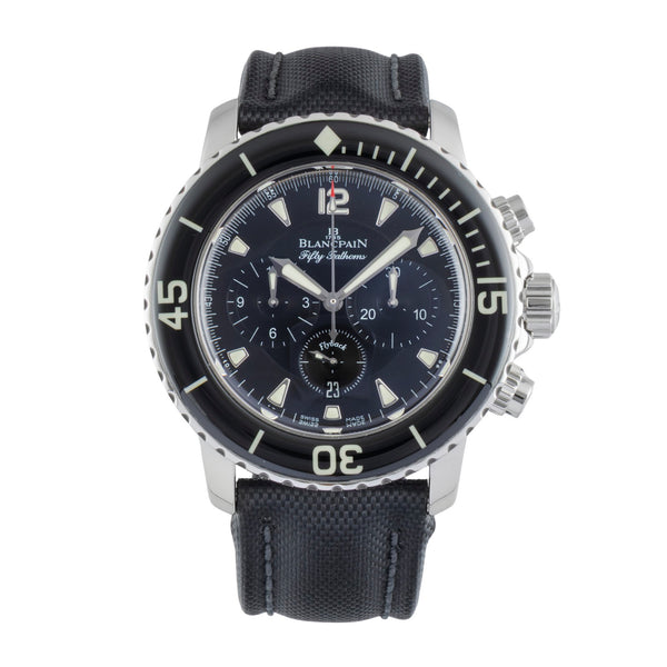 Blancpain Fifty Fathoms cronografo acciaio automatismo orologio da uomo 5085F 1130 52B LP: 21250EUR  [2505942]