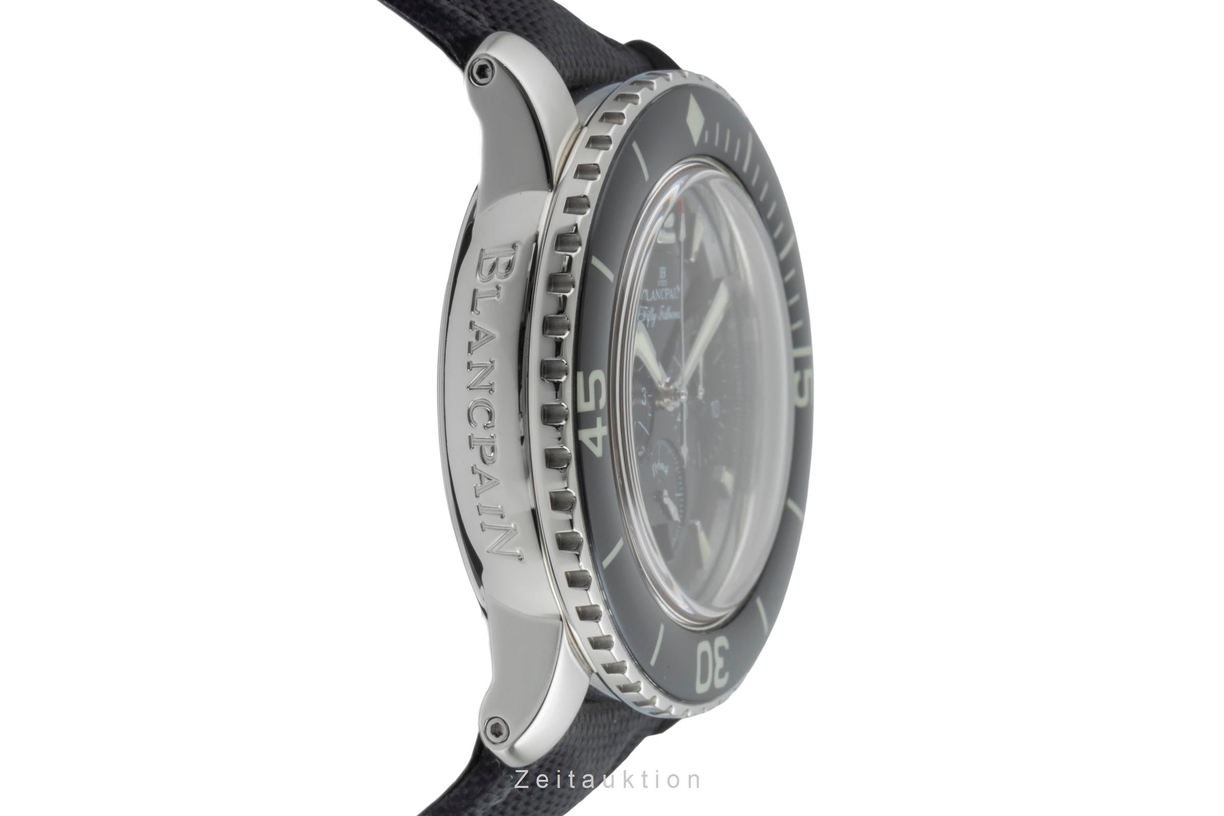 Blancpain Fifty Fathoms cronografo acciaio automatismo orologio da uomo 5085F 1130 52B LP: 21250EUR  [2505942]