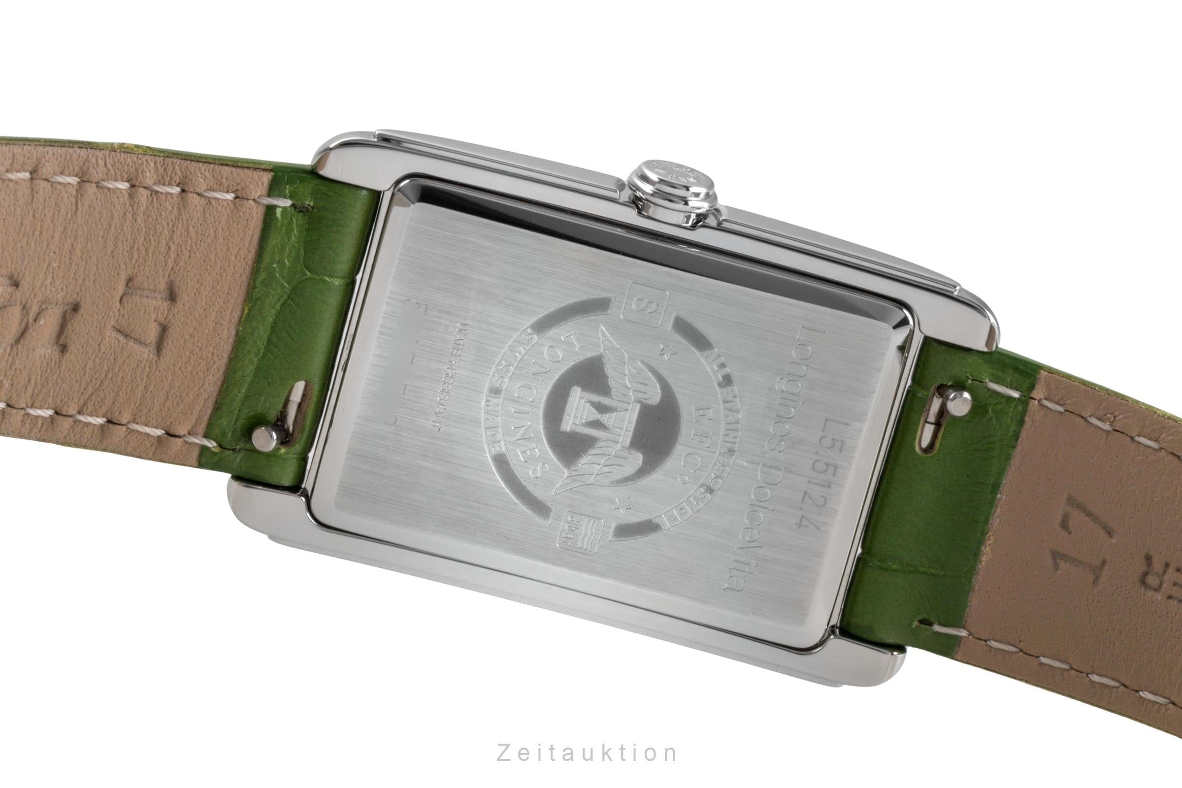 Longines Dolce Vita acier quartz montre pour femmes L5.512.4.60.2 LP: 1550EUR  [2505945]