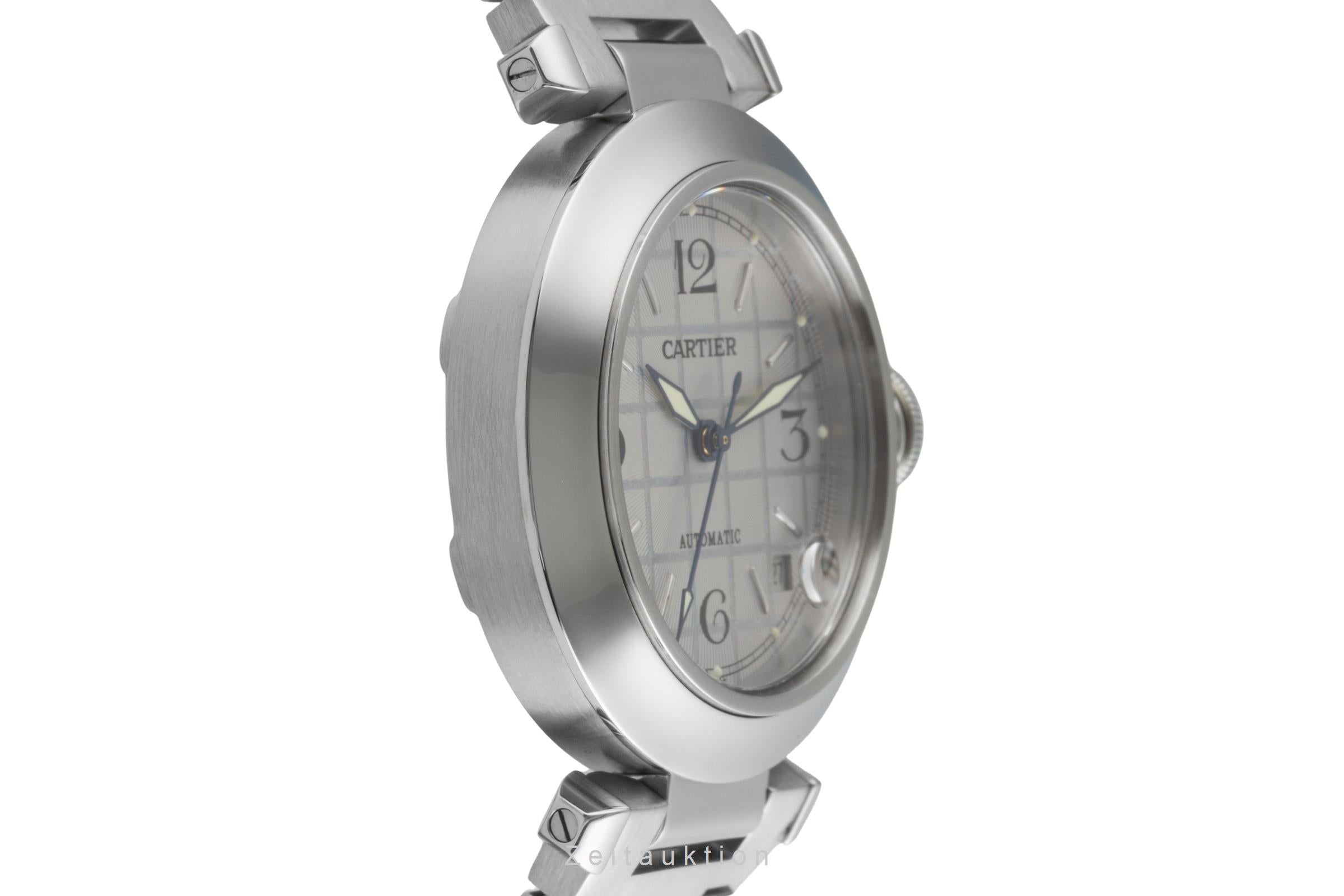 Cartier Pasha steel automatic men's watch W31023M7  [2505946]