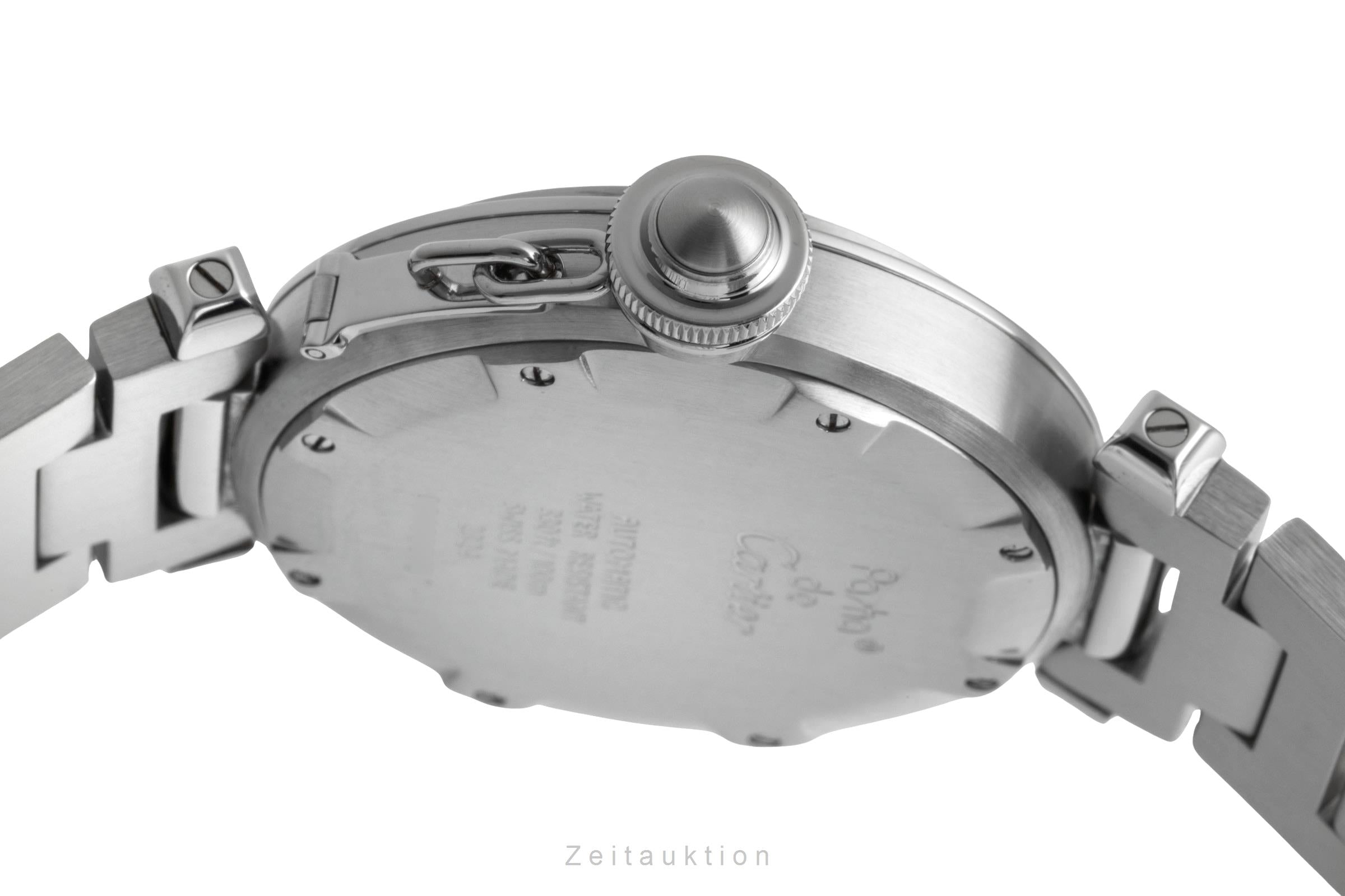 Cartier Pasha steel automatic men's watch W31023M7  [2505946]