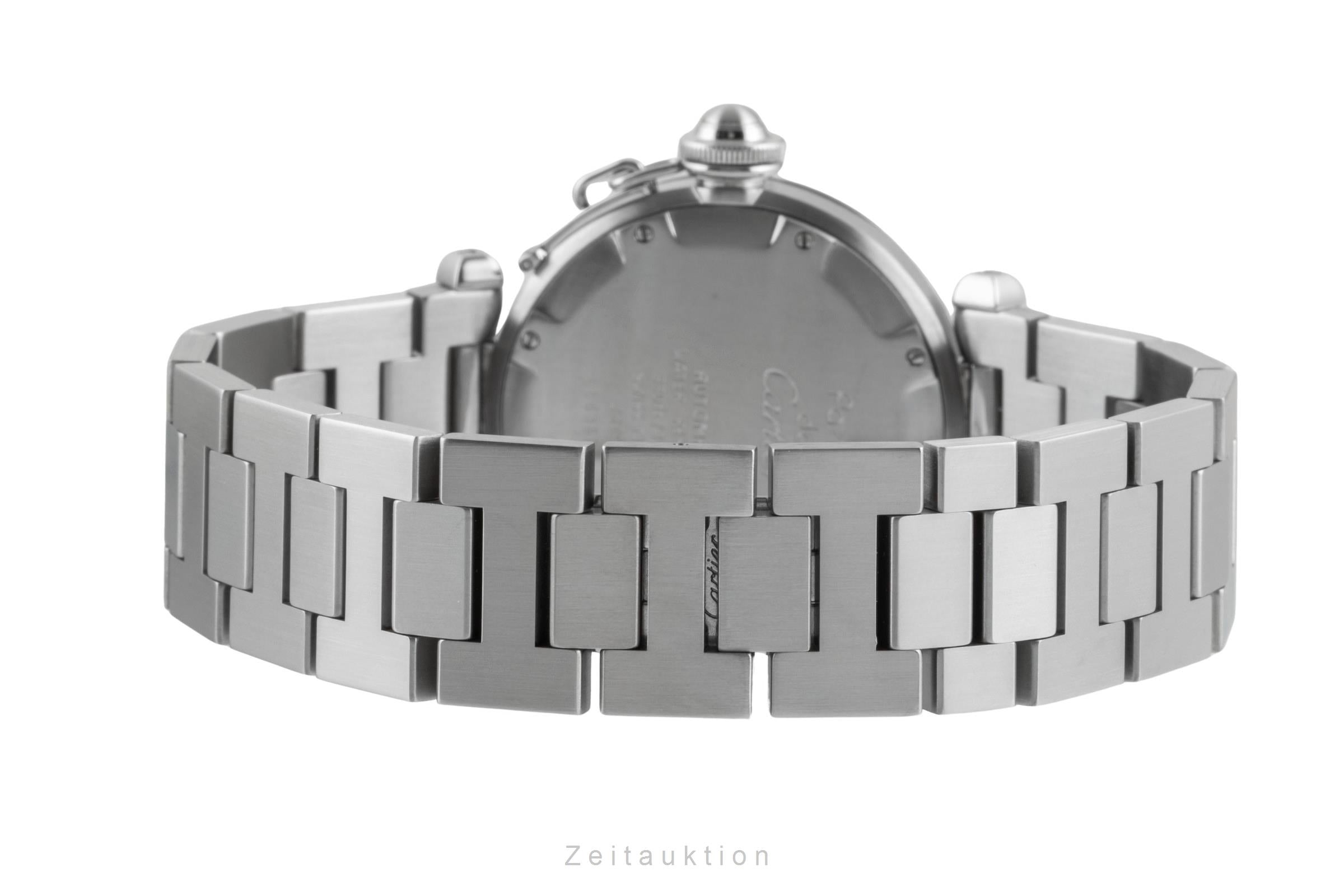 Cartier Pasha steel automatic men's watch W31023M7  [2505946]