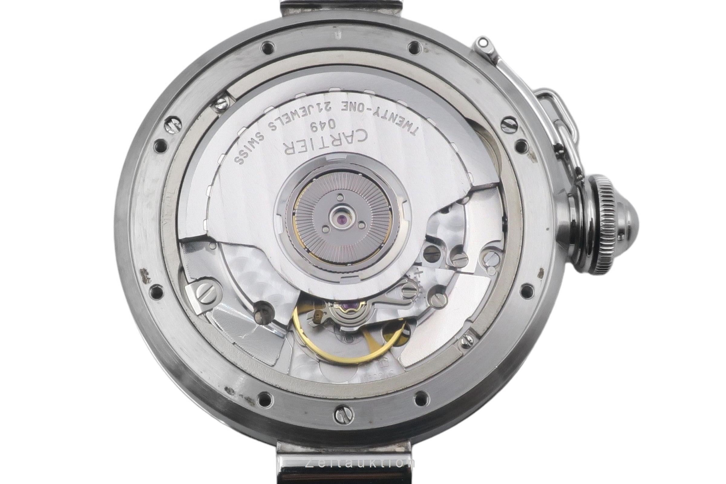 Cartier Pasha steel automatic men's watch W31023M7  [2505946]