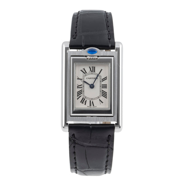 Cartier Basculante acier quartz montre pour femmes W1011155  [2505947]