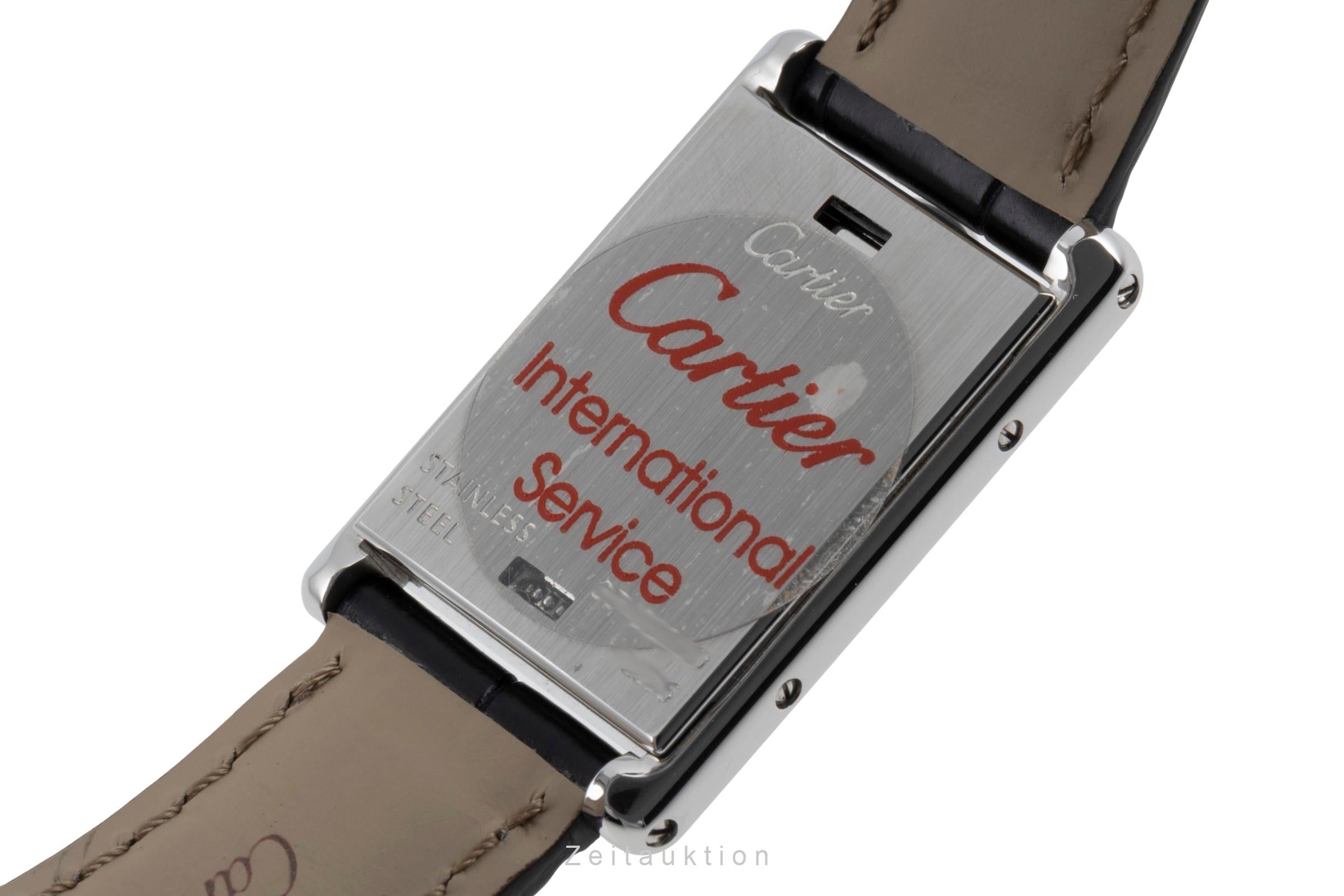 Cartier Basculante acier quartz montre pour femmes W1011155  [2505947]