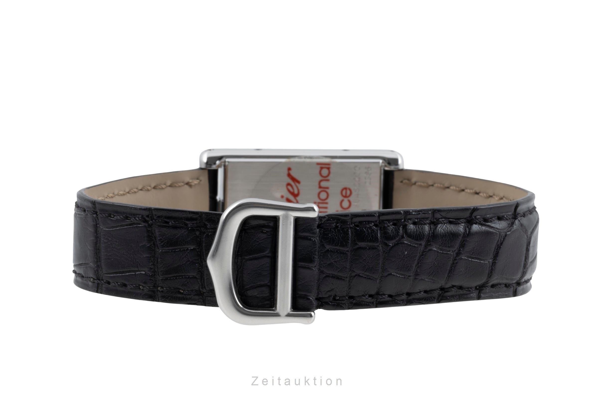 Cartier Basculante acier quartz montre pour femmes W1011155  [2505947]