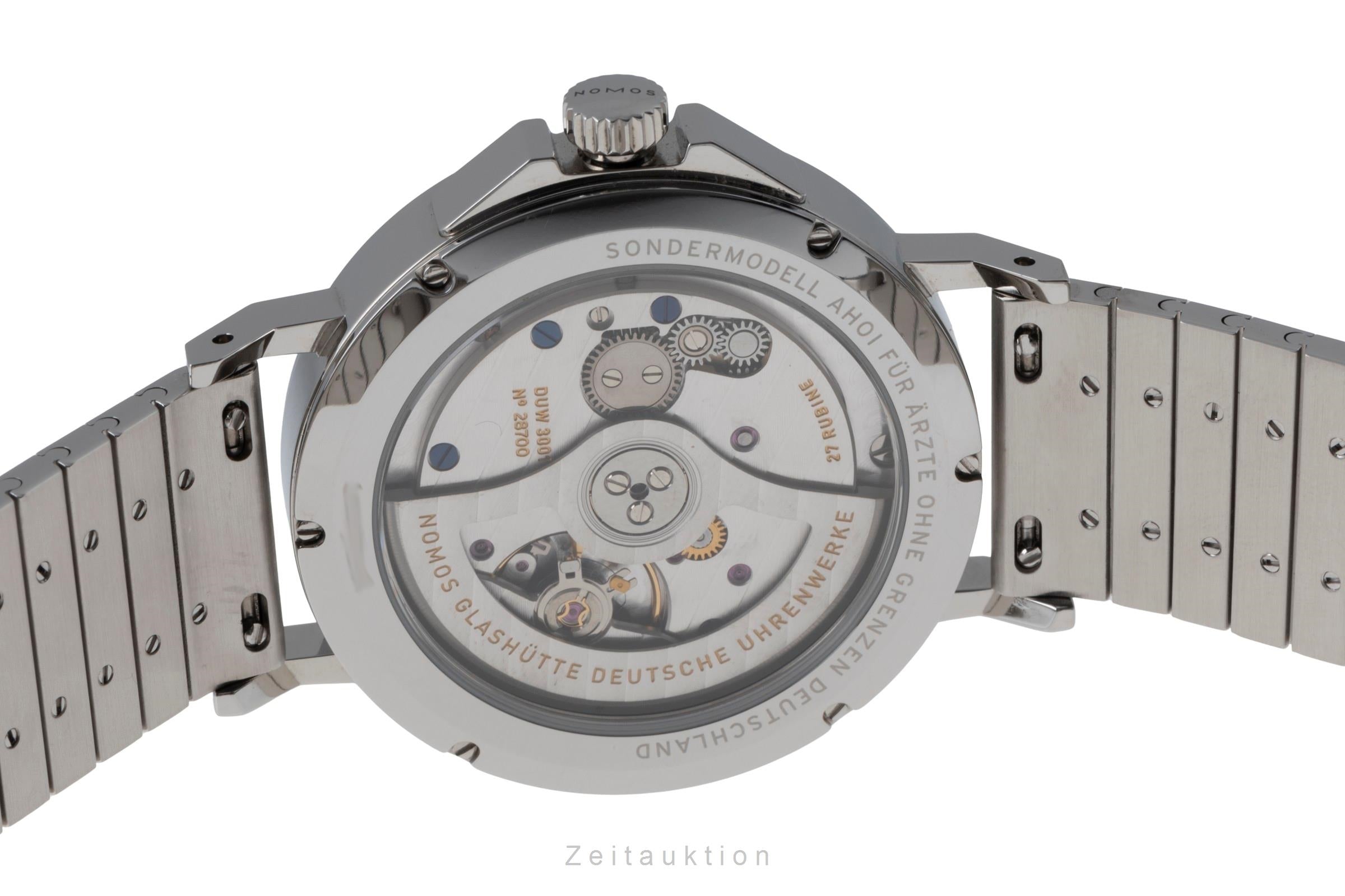 Nomos Ahoi acier automatique montre pour hommes 560.S1 Limited  [2505951]