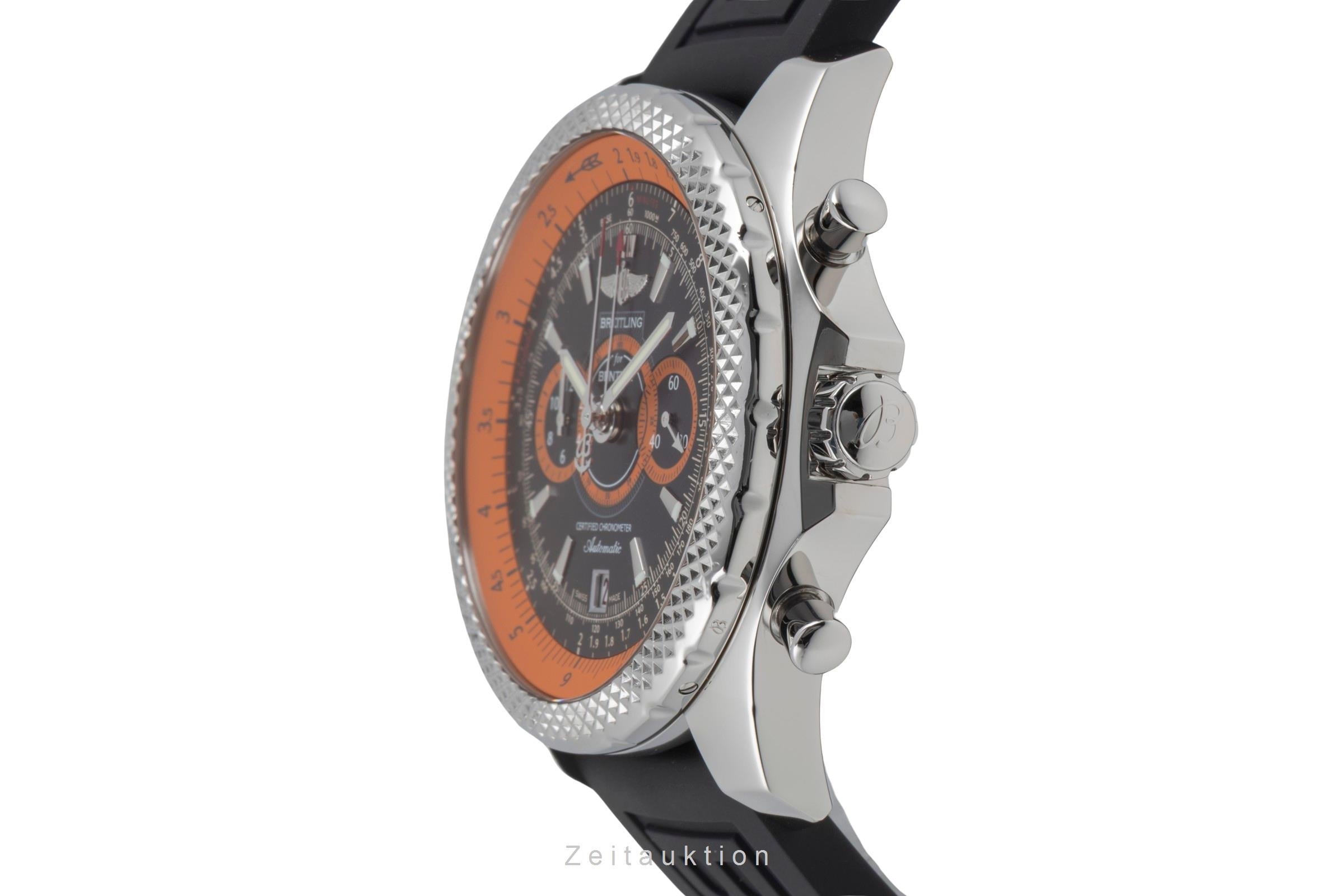 Breitling Bentley chronograph steel automatic Kal. B26 Ref. A26364