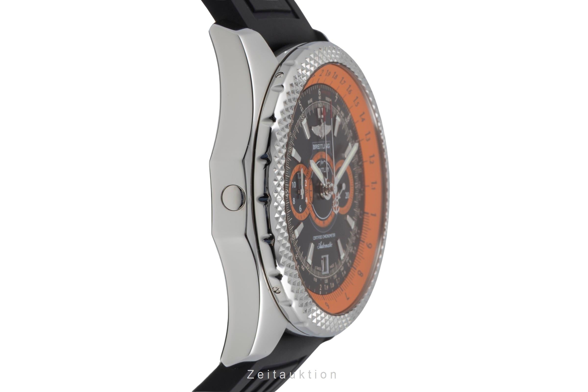 Breitling Bentley chronograph steel automatic Kal. B26 Ref. A26364