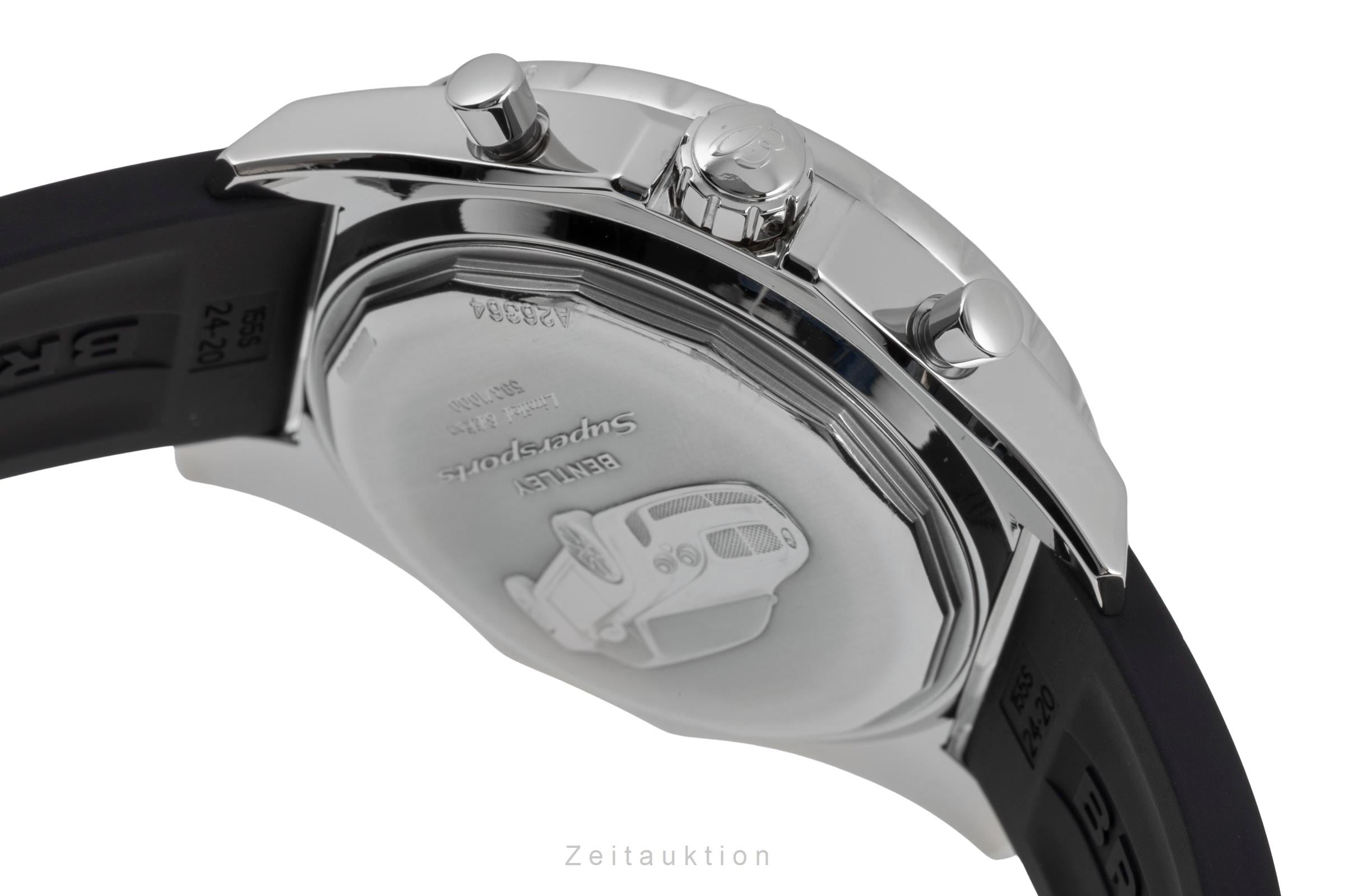 Breitling Bentley chronographe acier automatique montre pour hommes A26364 Limited  [2505952]