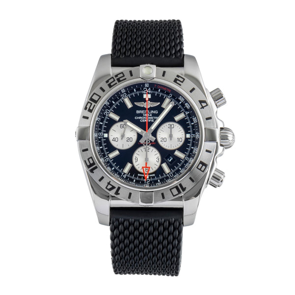 Breitling Chronomat 47 GMT cronografo acciaio automatismo orologio da uomo AB0413B9/BD17  [2505954]