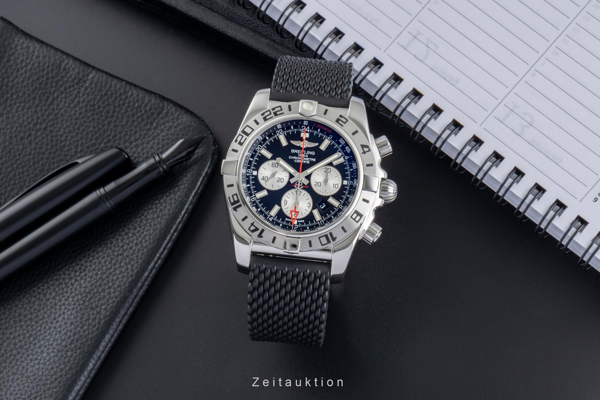 Breitling Chronomat 47 GMT cronografo acciaio automatismo orologio da uomo AB0413B9/BD17  [2505954]
