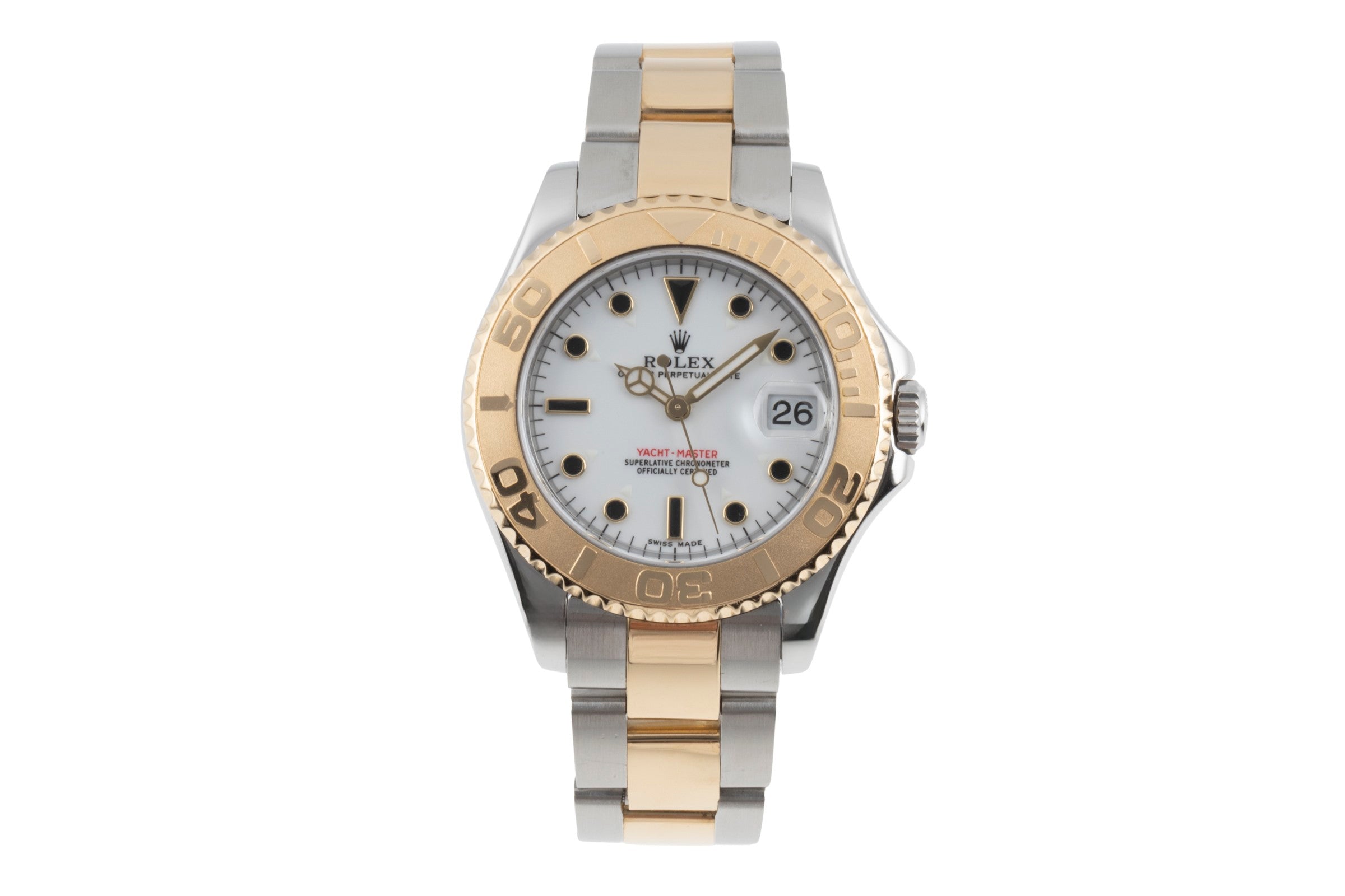 Rolex Yacht-Master acier / or  automatique montre pour hommes 168623 LP: 16000EUR  [2505955]