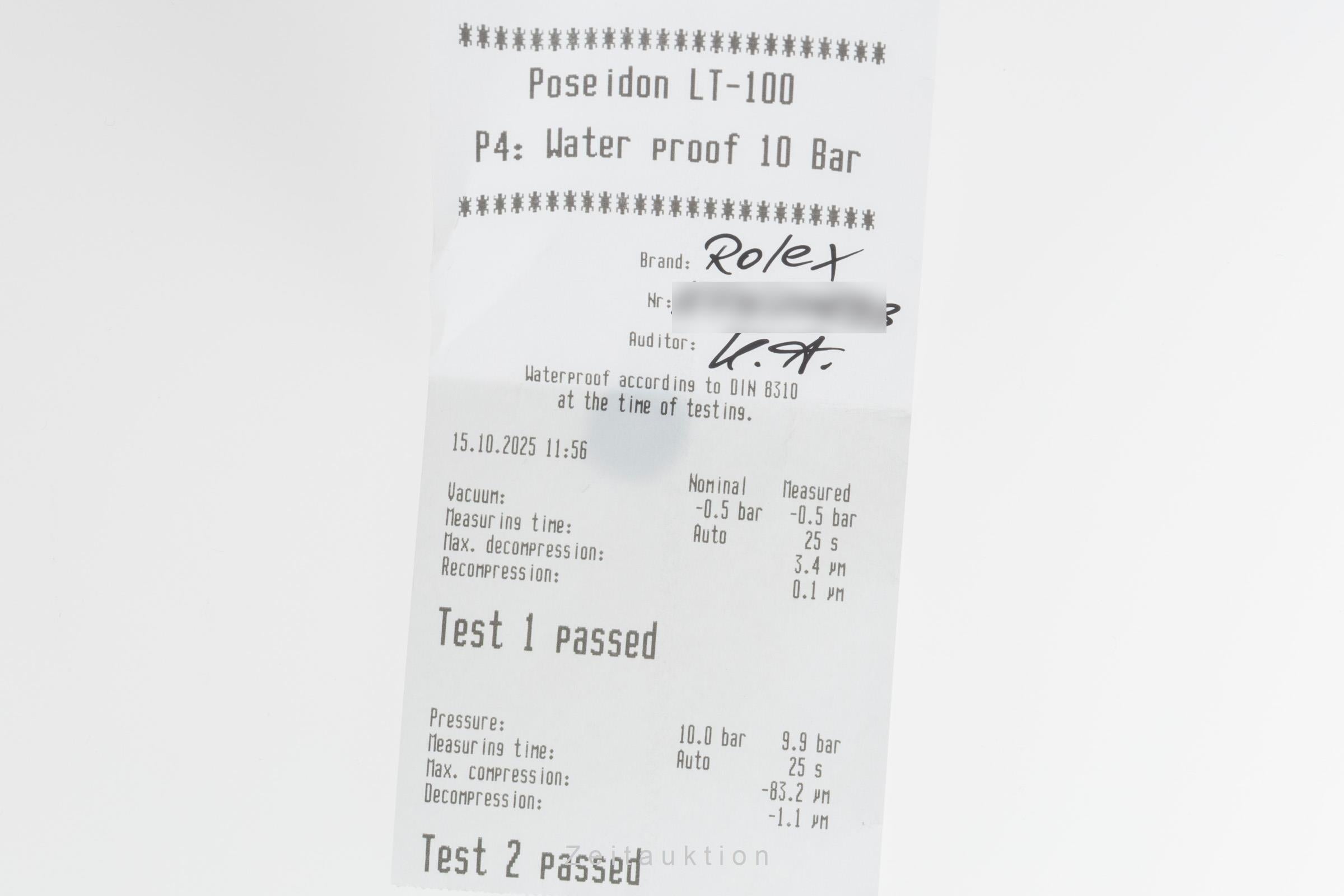 Rolex Datejust II Stahl / Weissgold Black Dial Automatik Herrenuhr Ref. 116334 [2505959]