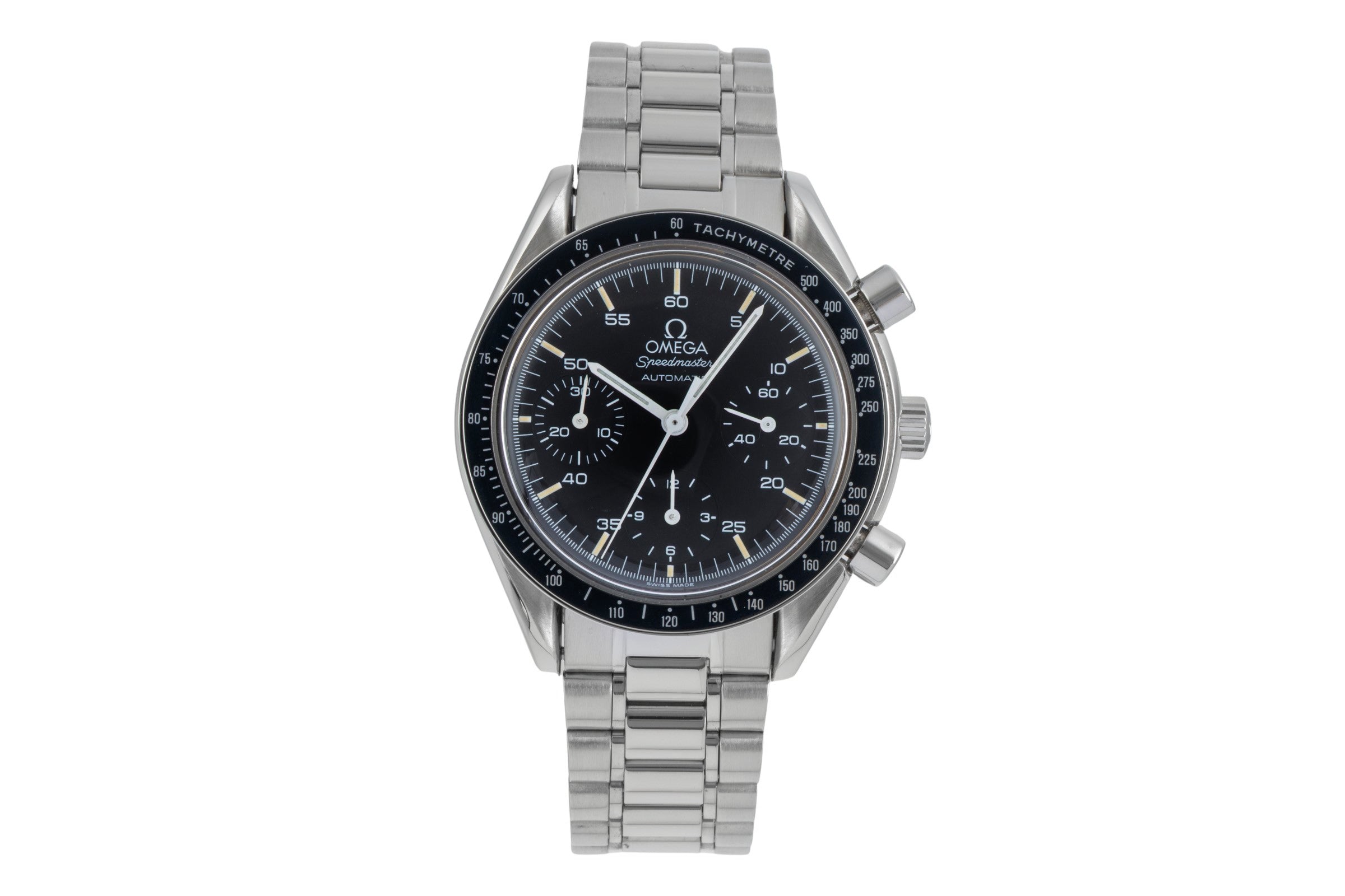 Omega Speedmaster chronograph steel automatic men's watch 3510.50.00 LP: 6100EUR  [2505960]