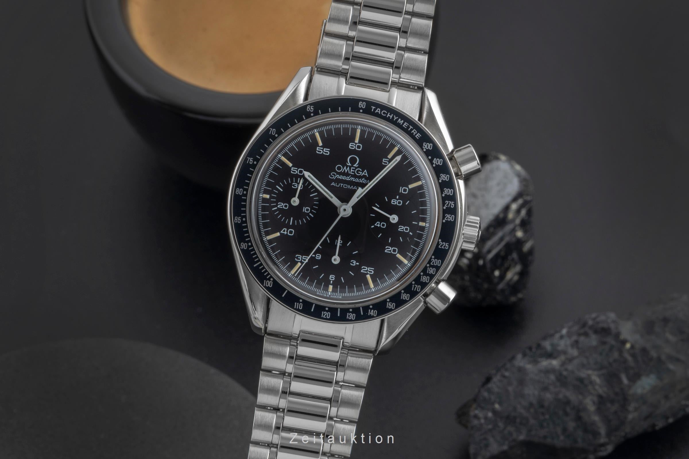 Omega Speedmaster chronograph steel automatic men's watch 3510.50.00 LP: 6100EUR  [2505960]