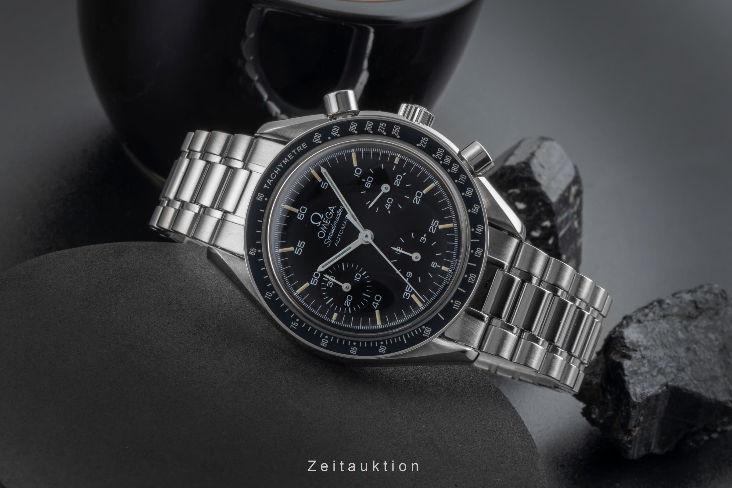 Omega Speedmaster Reduced Chronograph Stahl Automatik Ref. 3510.50.00 Box  [2505960]