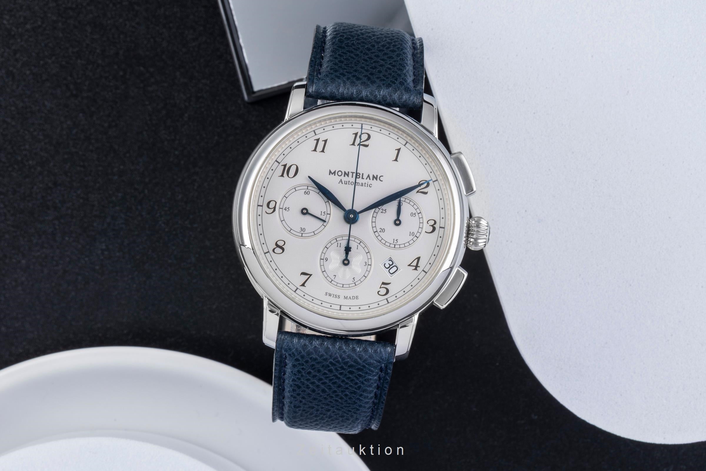 Montblanc Star Legacy chronograph steel automatic Kal. MB 4810.508
