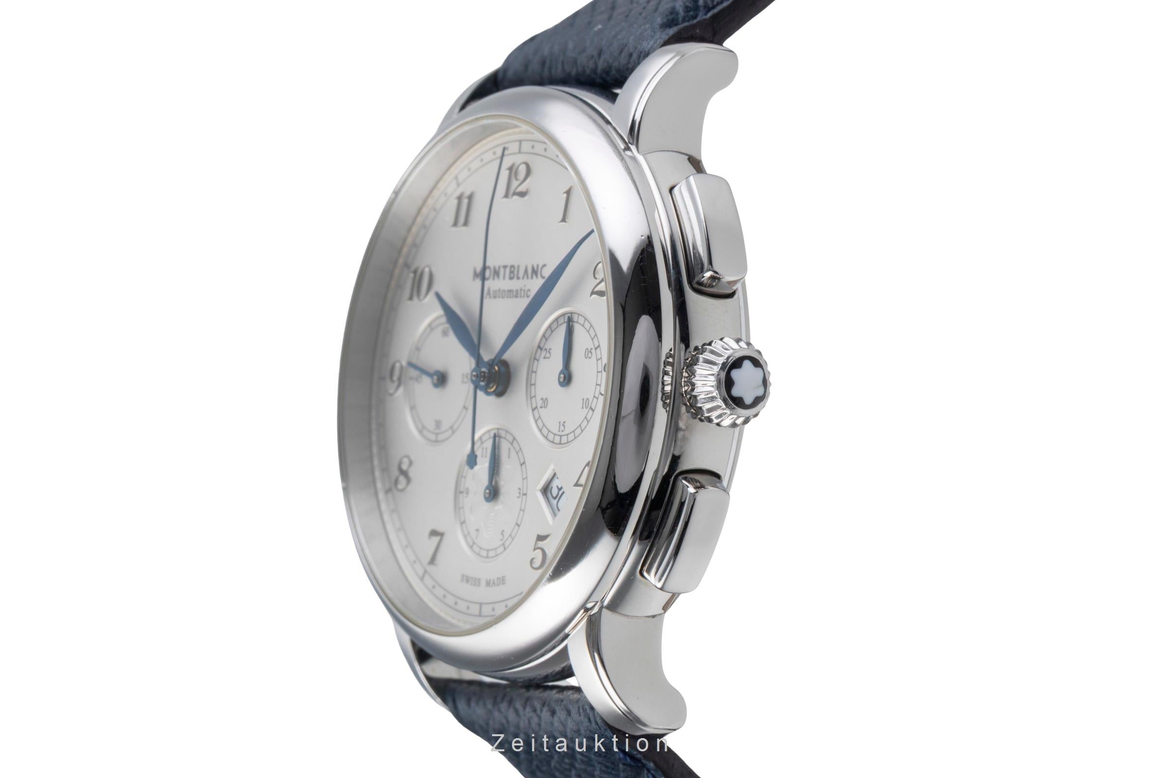 Montblanc Star Legacy chronograph steel automatic Kal. MB 4810.508