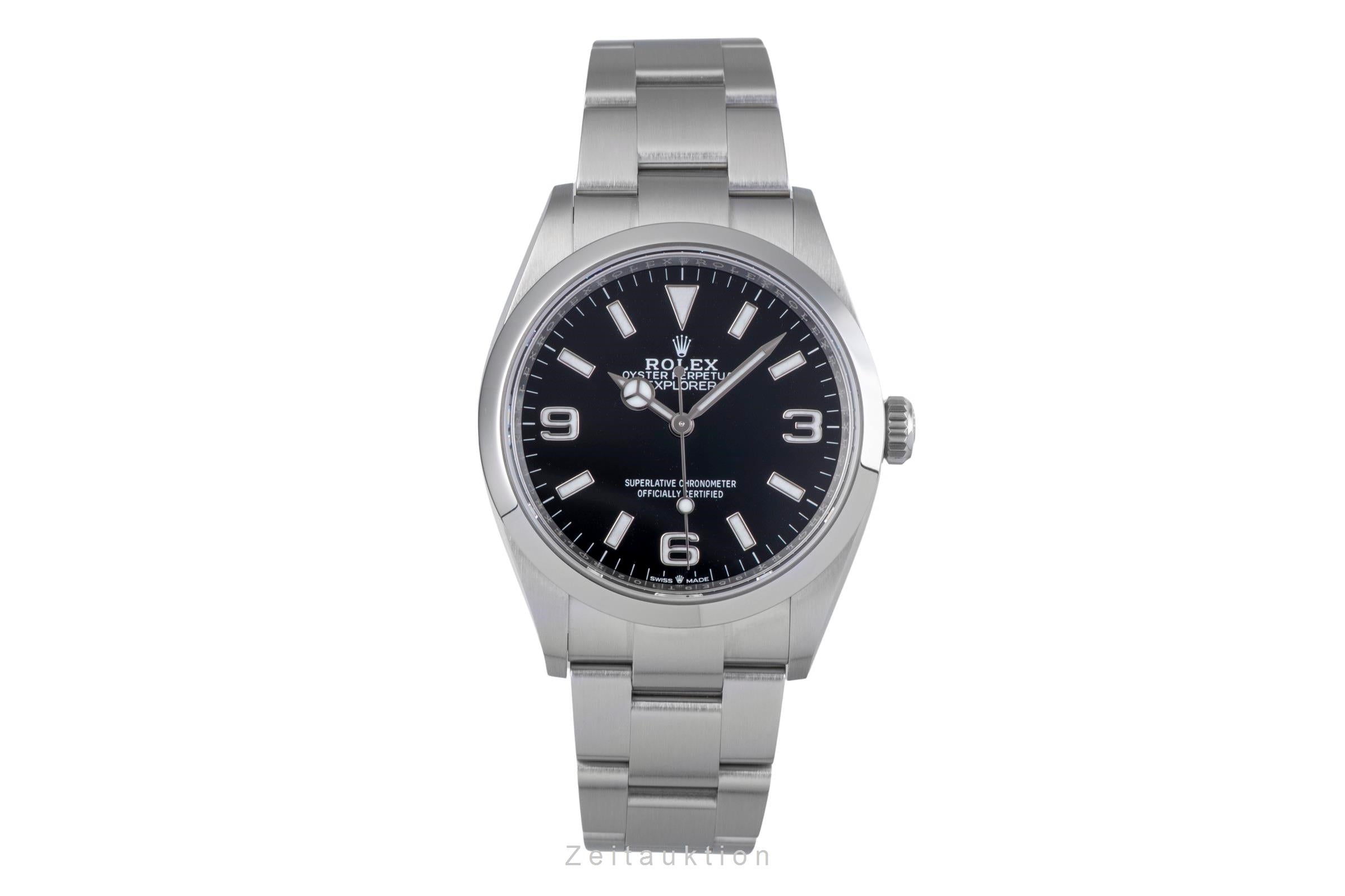 Rolex Explorer acciaio automatismo orologio da uomo 124270  [2505964]