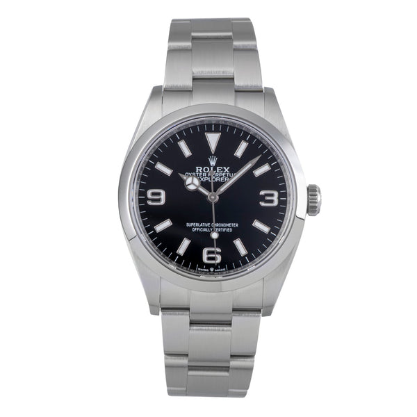 Rolex Explorer acciaio automatismo orologio da uomo 124270  [2505964]