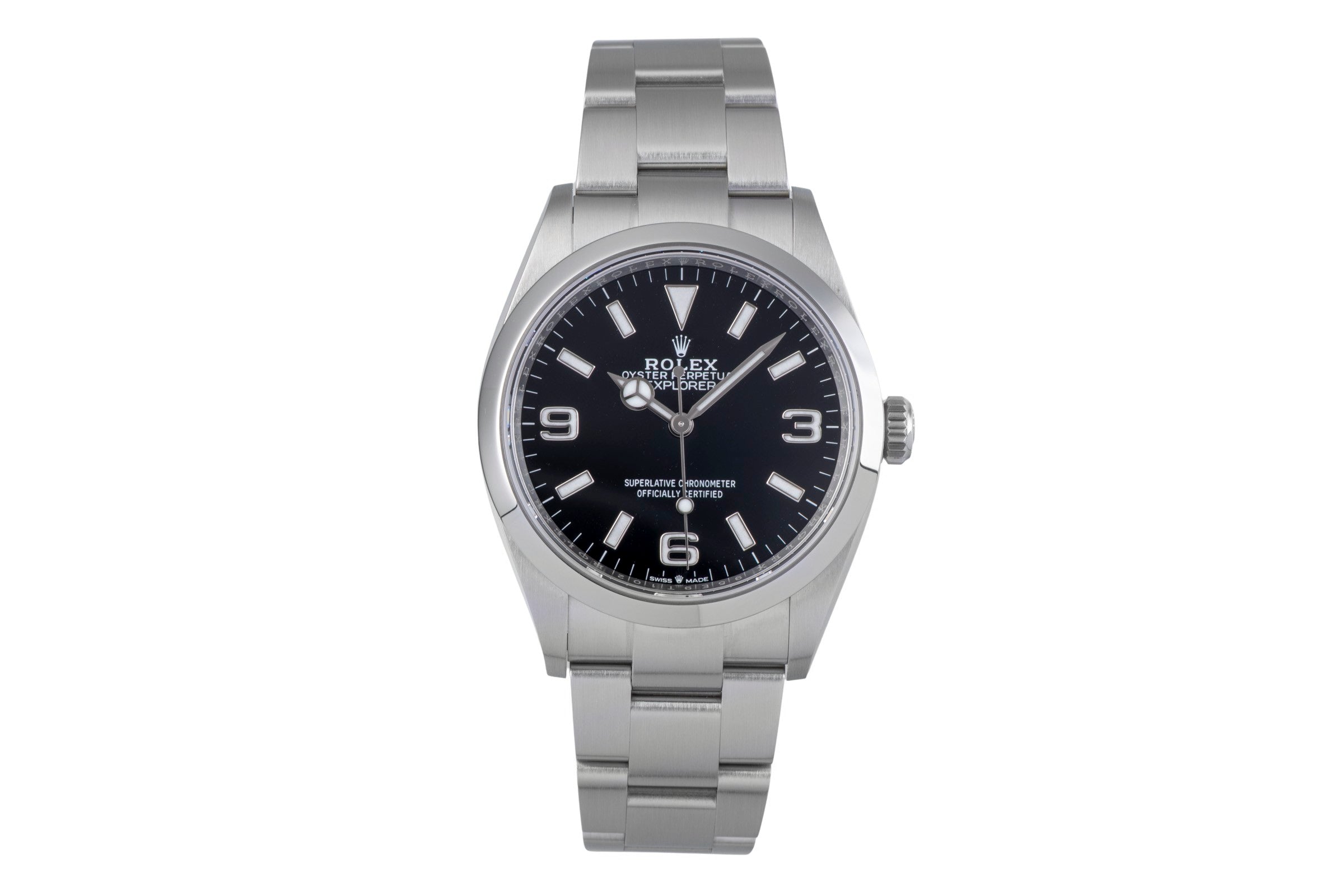 Rolex Explorer acier automatique montre pour hommes 124270  [2505964]
