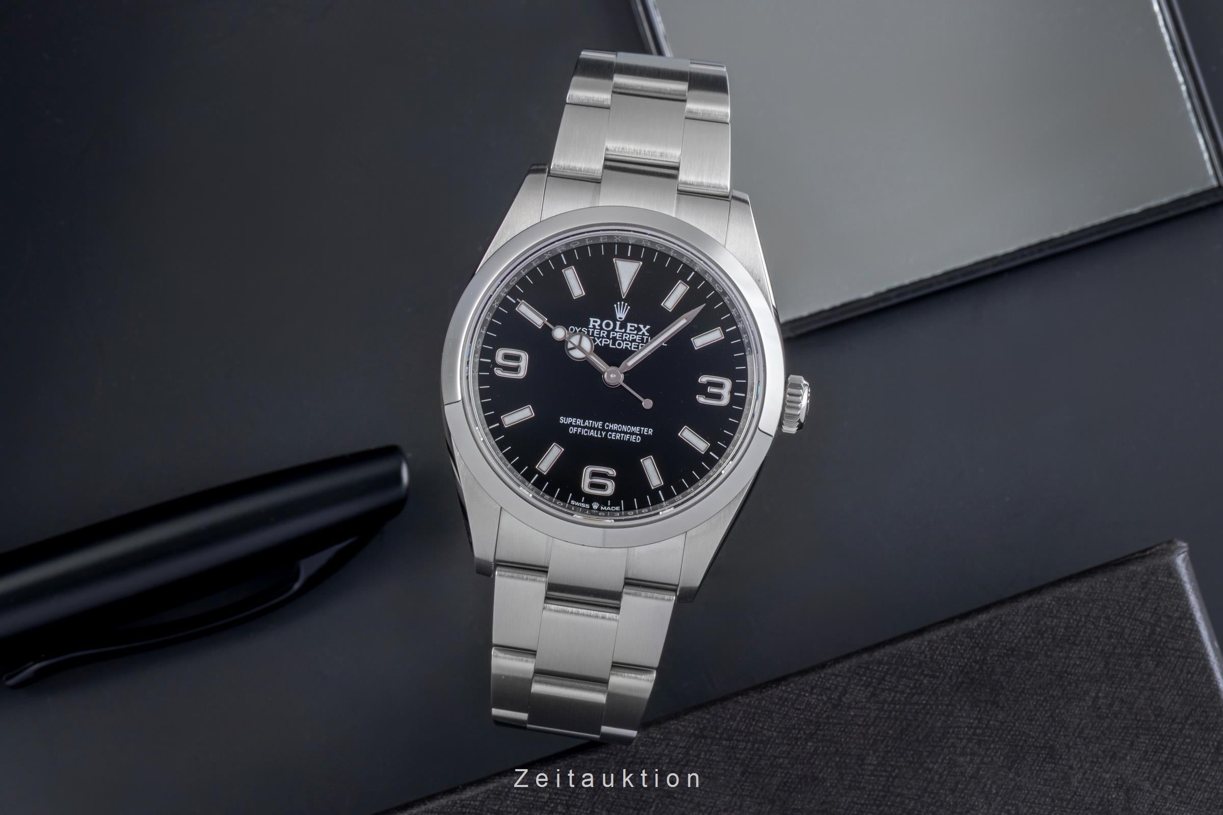 Rolex Explorer acciaio automatismo orologio da uomo 124270  [2505964]
