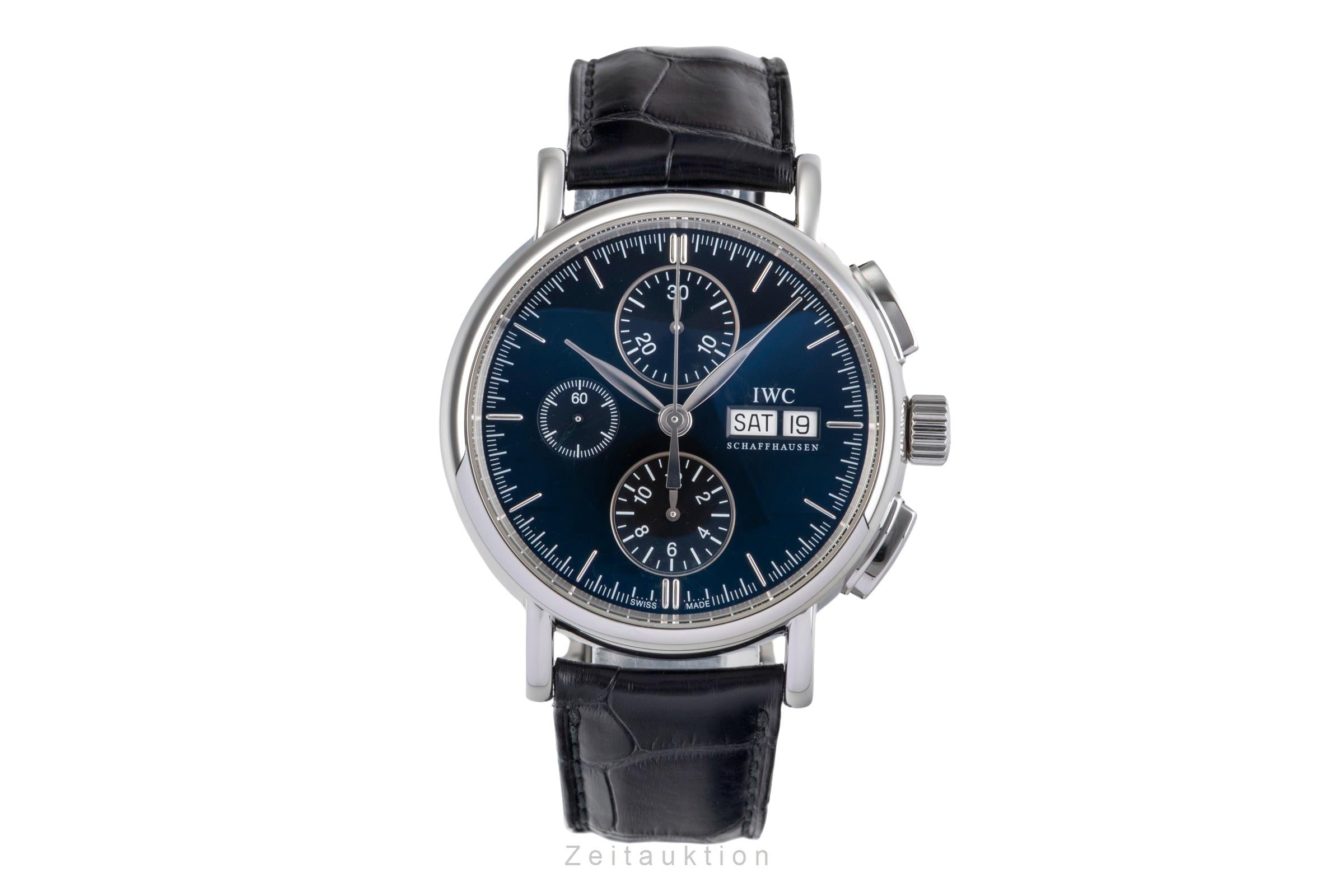 IWC Portofino cronógrafo acero automático reloj para caballeros IW378303  [2505967]