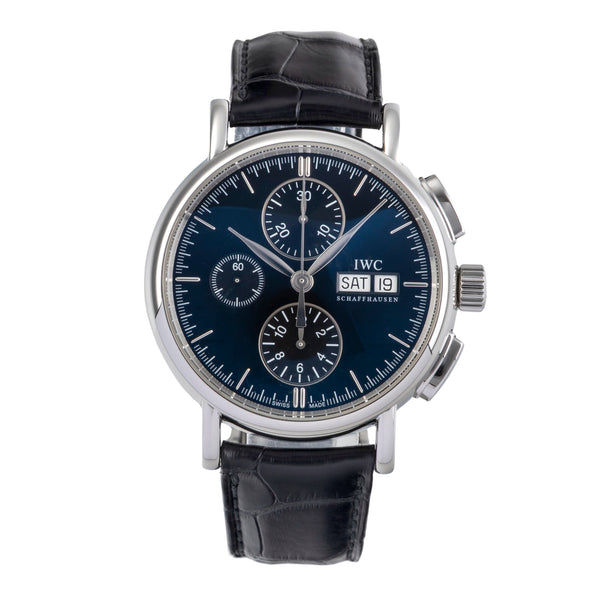 IWC Portofino cronógrafo acero automático reloj para caballeros IW378303  [2505967]