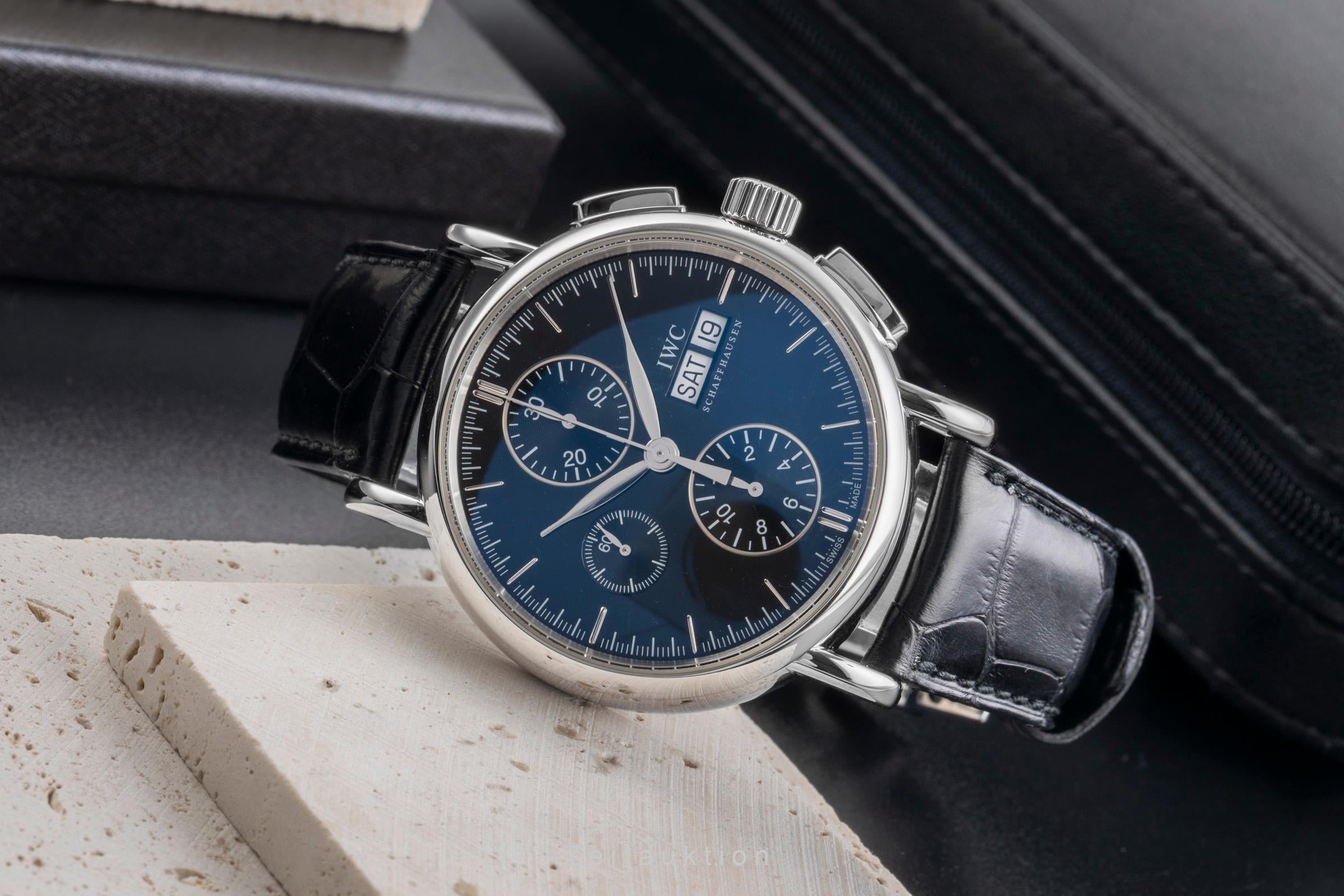 IWC Portofino cronógrafo acero automático reloj para caballeros IW378303  [2505967]