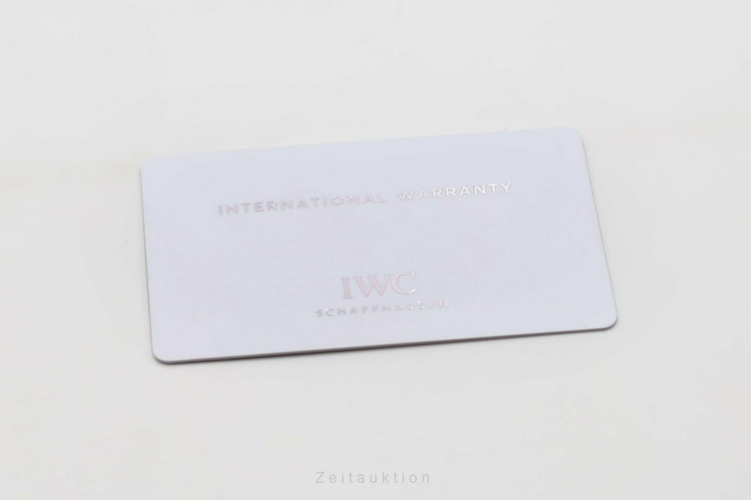 IWC Portofino cronógrafo acero automático reloj para caballeros IW378303  [2505967]