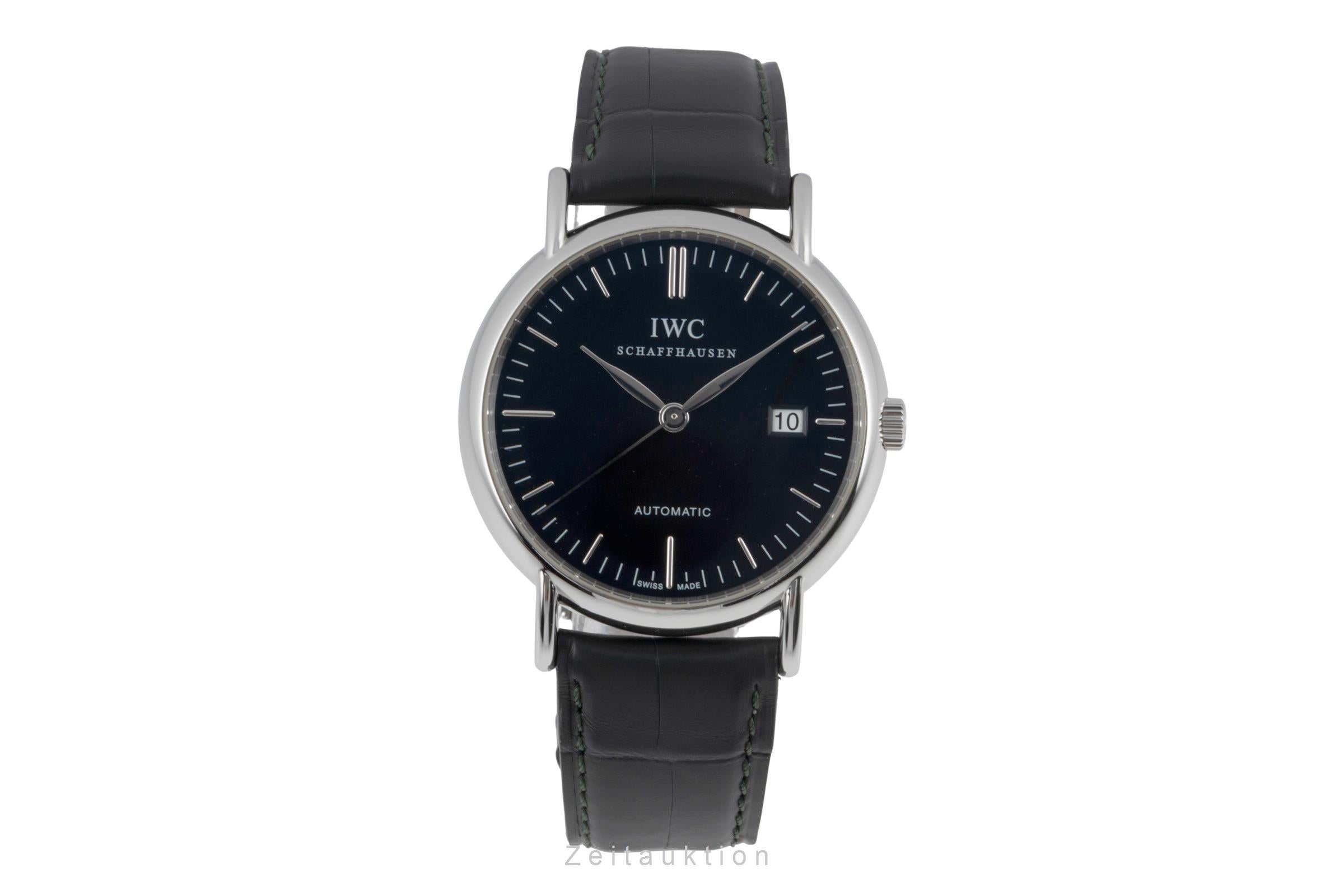 IWC Schaffhausen Portofino Automatic Edelstahl Ref. IW356308 Papiere [2505968]