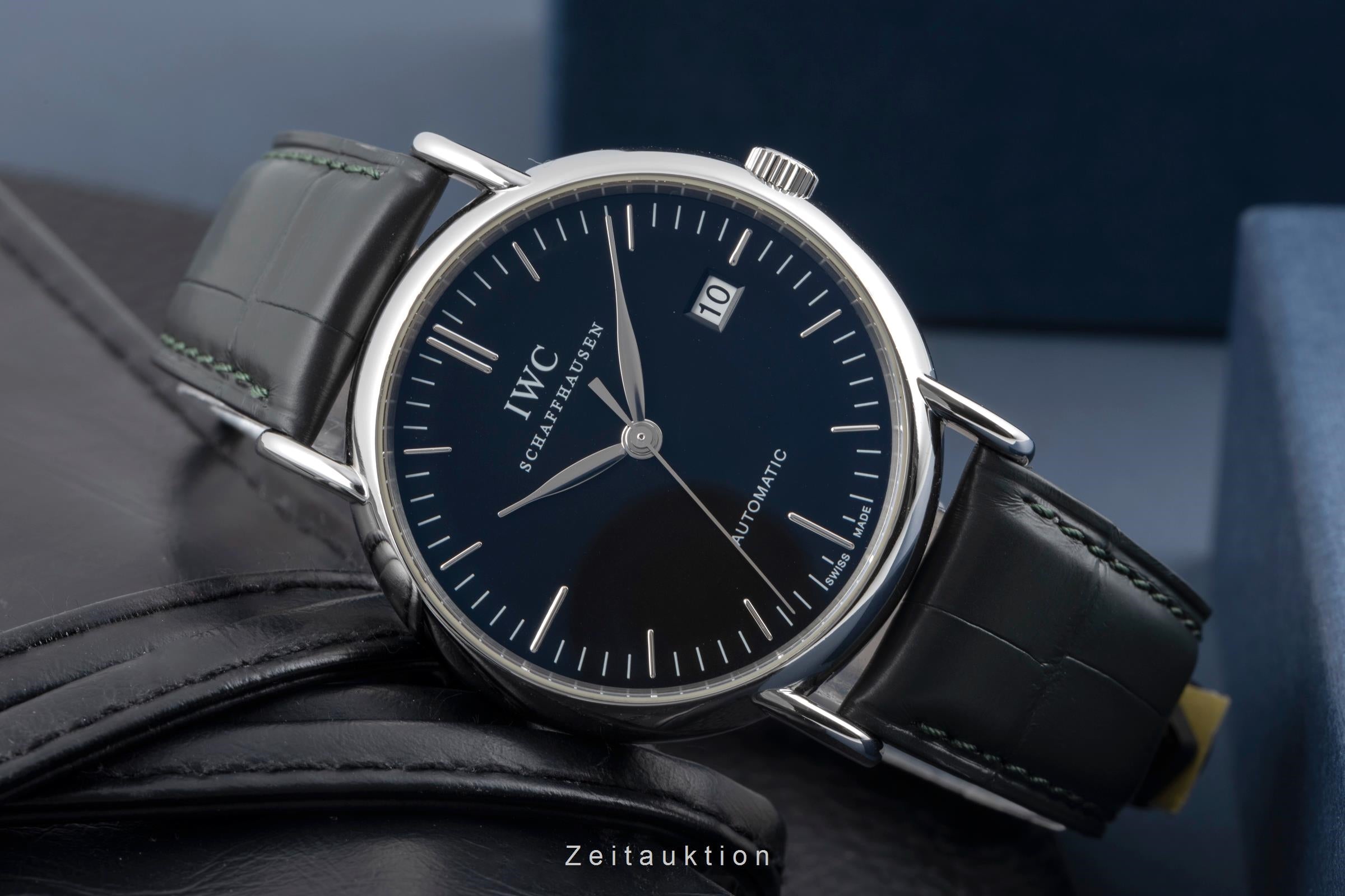 IWC Schaffhausen Portofino Automatic Edelstahl Ref. IW356308 Papiere [2505968]