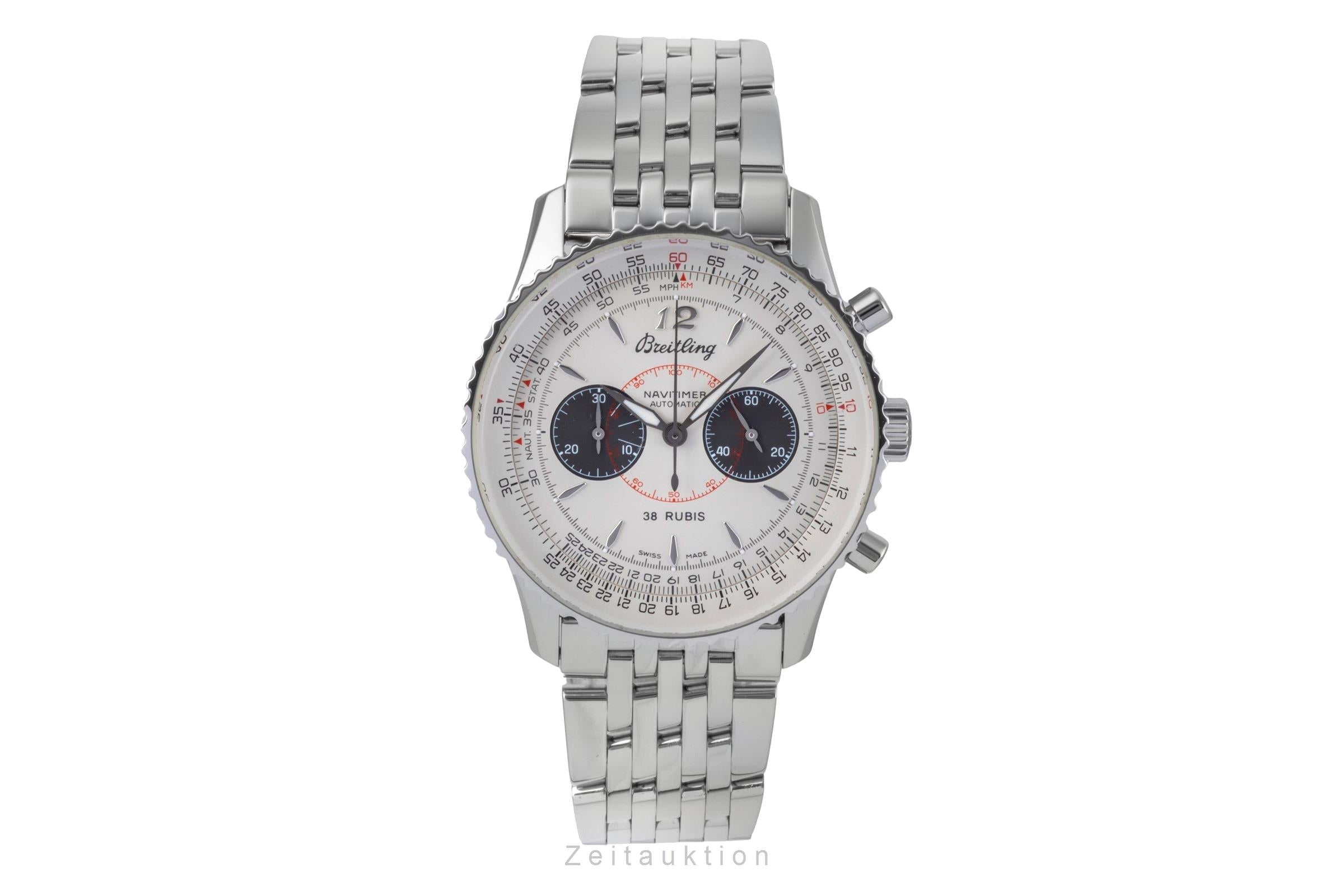 Breitling Navitimer chronograph steel automatic Kal. B47 Ref