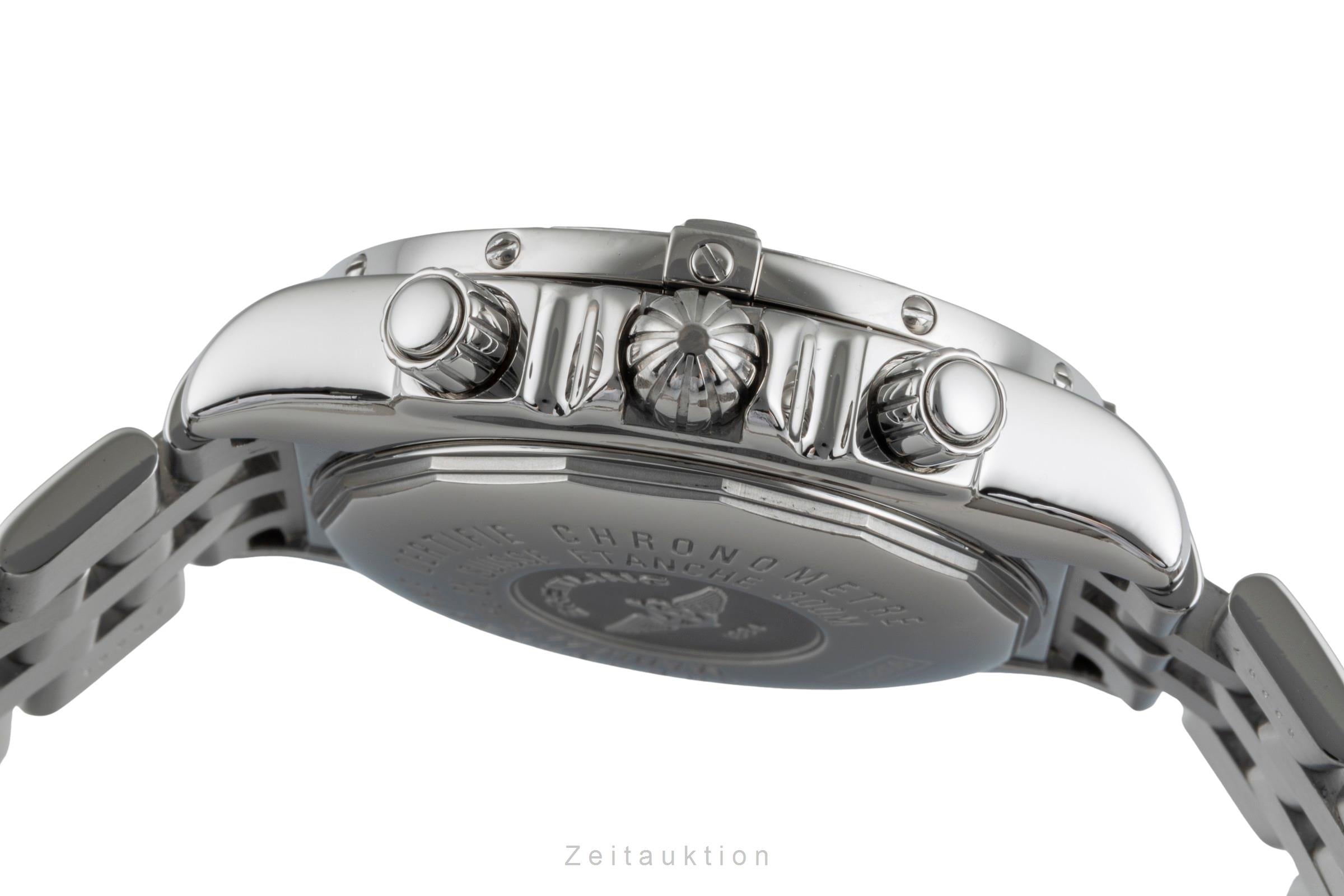 Breitling Evolution chronographe acier automatique montre pour hommes A13356  [2505970]