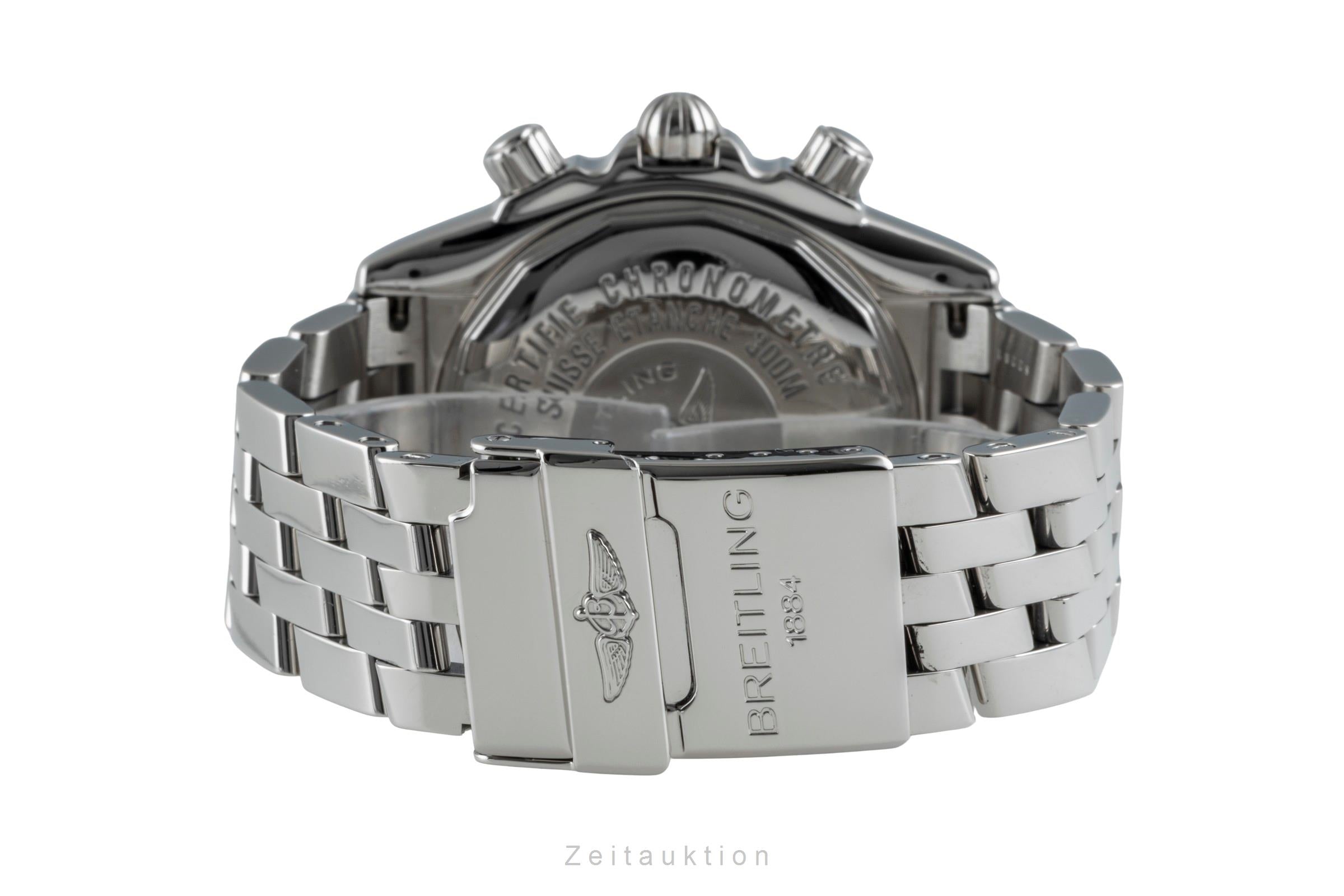 Breitling Evolution chronographe acier automatique montre pour hommes A13356  [2505970]