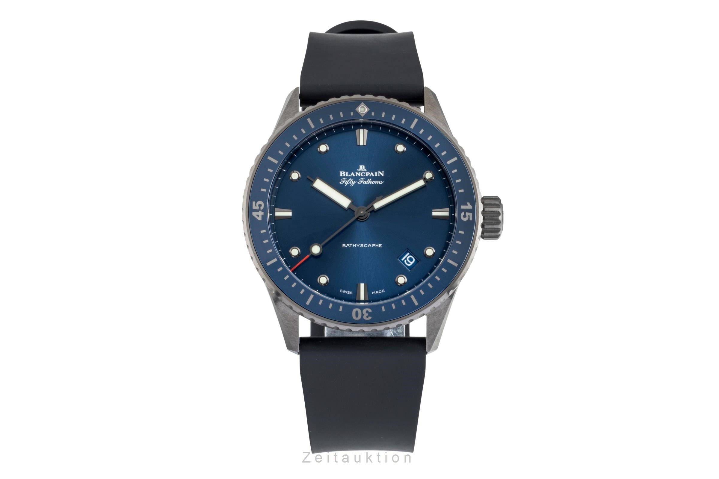 Blancpain Fifty Fathoms céramique automatique montre pour hommes 5000-0240-NAOA  [2505971]