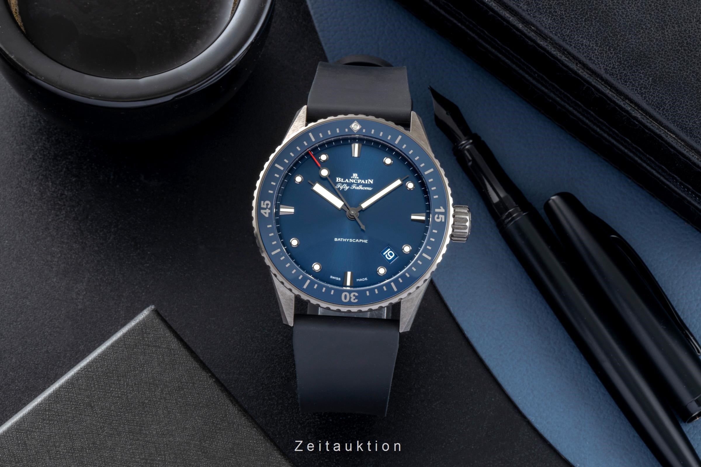 Blancpain Fifty Fathoms céramique automatique montre pour hommes 5000-0240-NAOA  [2505971]