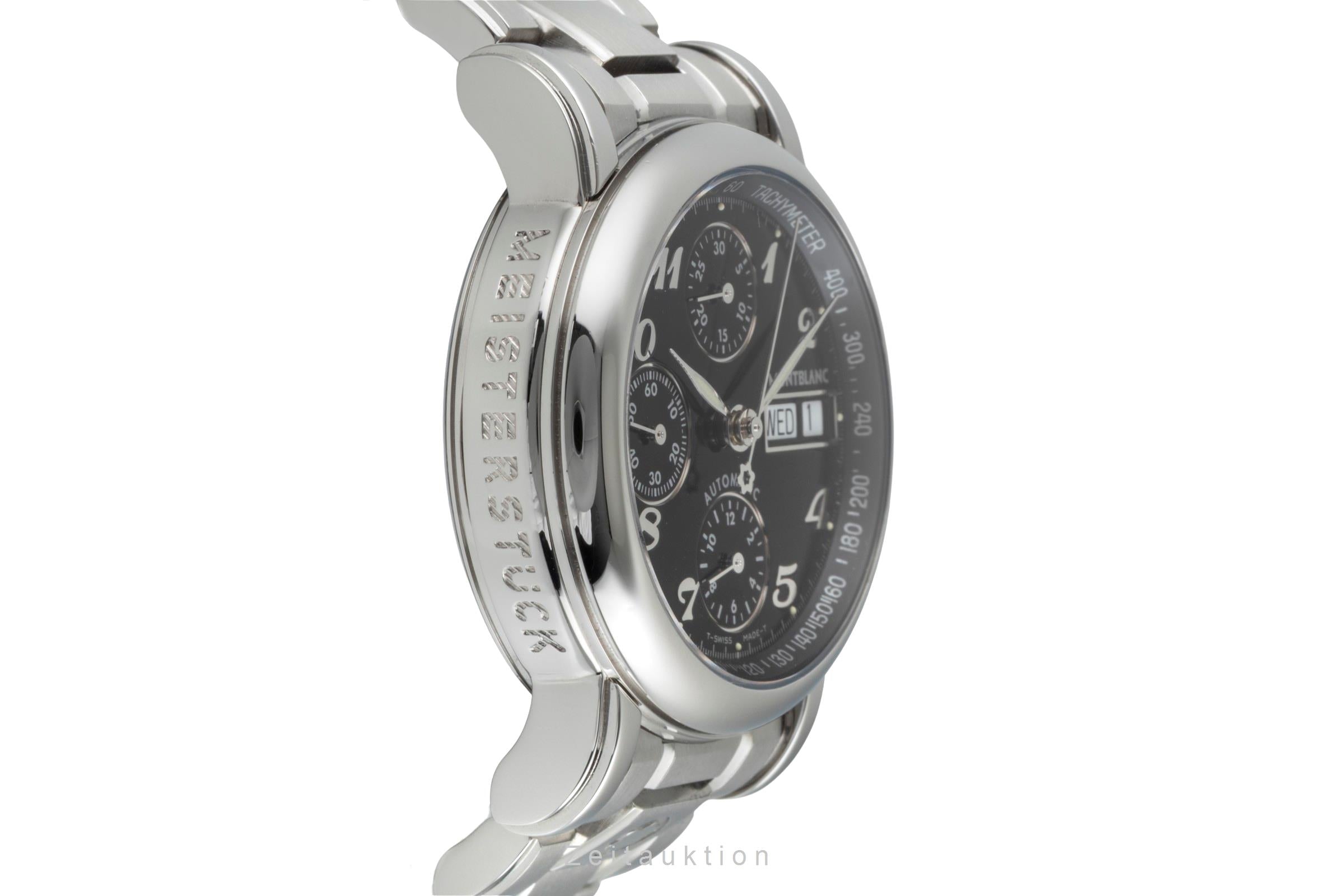 Montblanc Meisterstück cronografo acciaio automatismo orologio da uomo 7016  [2505972]