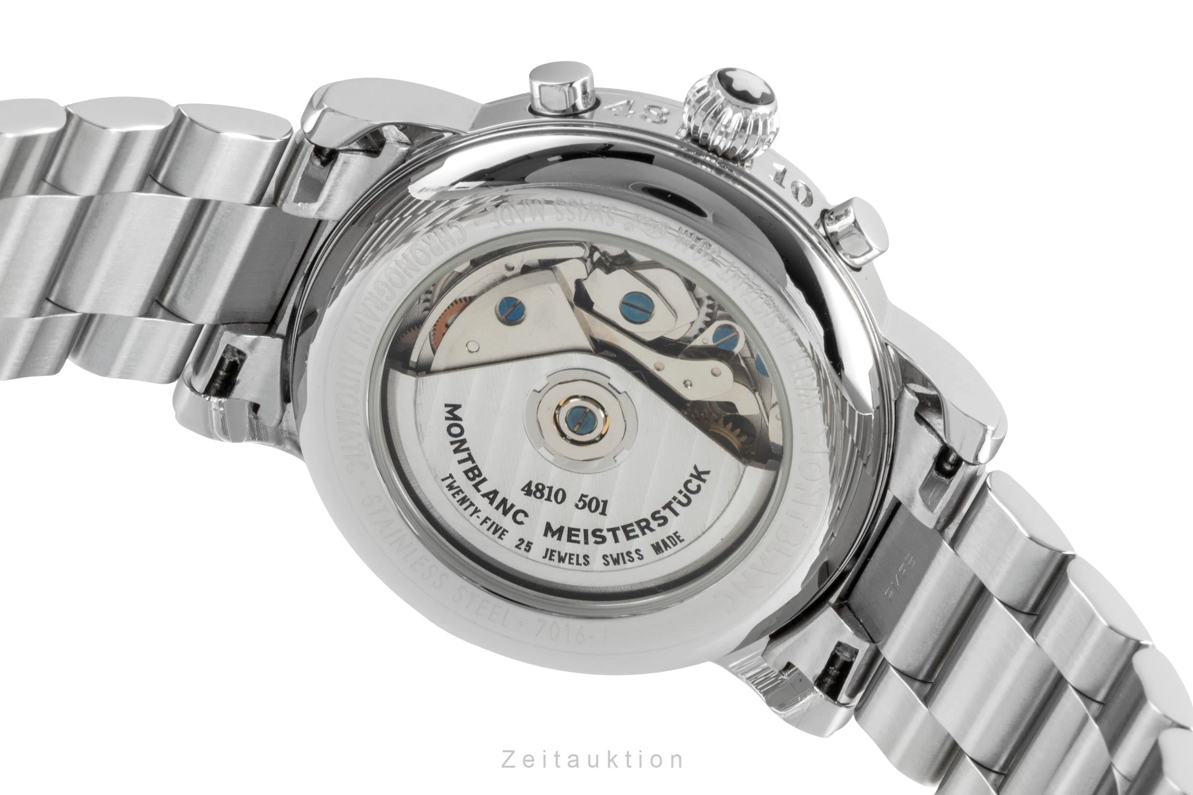 Montblanc Meisterstück chronograph steel automatic Kal. MB