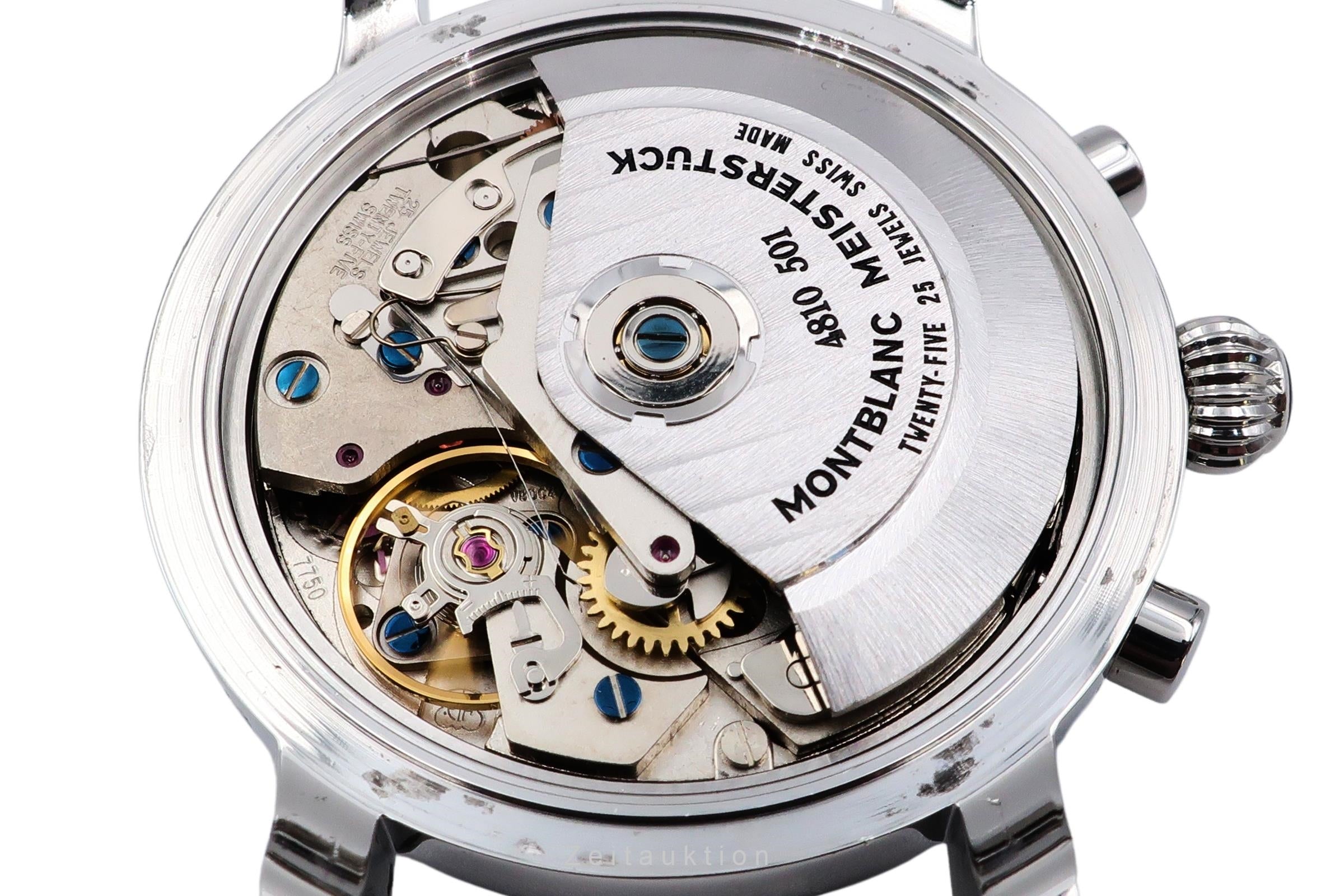 Montblanc Meisterstück cronografo acciaio automatismo orologio da uomo 7016  [2505972]