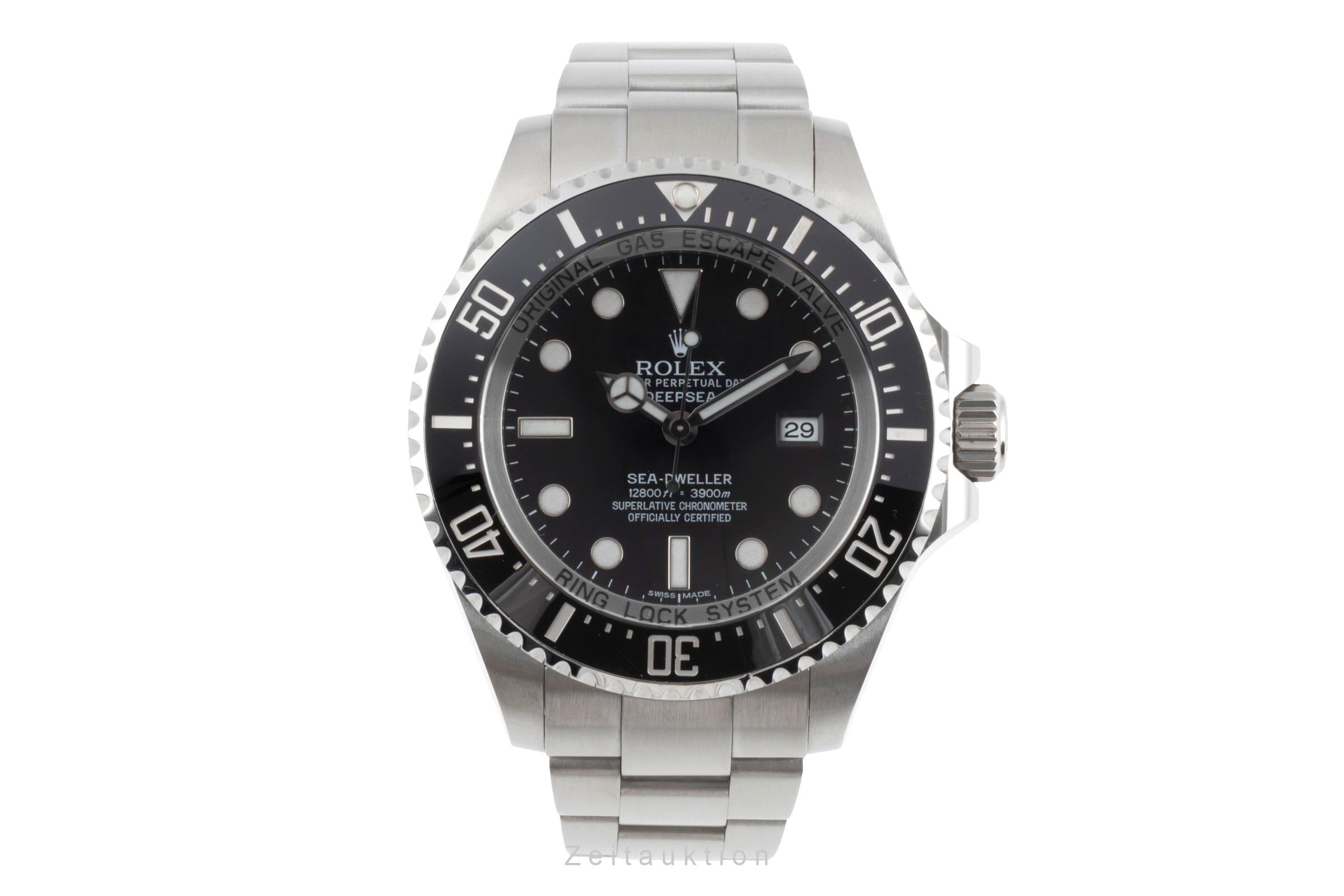 Rolex Sea-Dweller Deepsea Black Dial Oyster Stahl Automatik Ref. 116660 B&P 2012 [2505973]