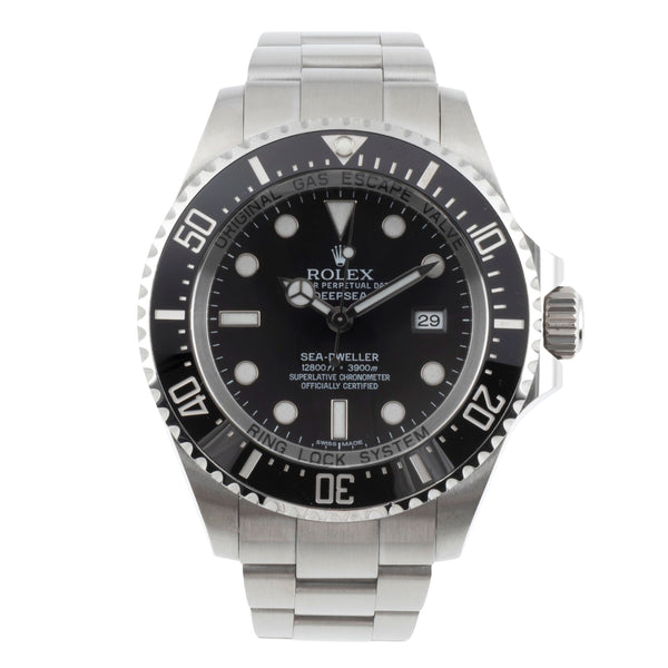 Rolex Sea-Dweller Deepsea Black Dial Oyster Stahl Automatik Ref. 116660 B&P 2012 [2505973]