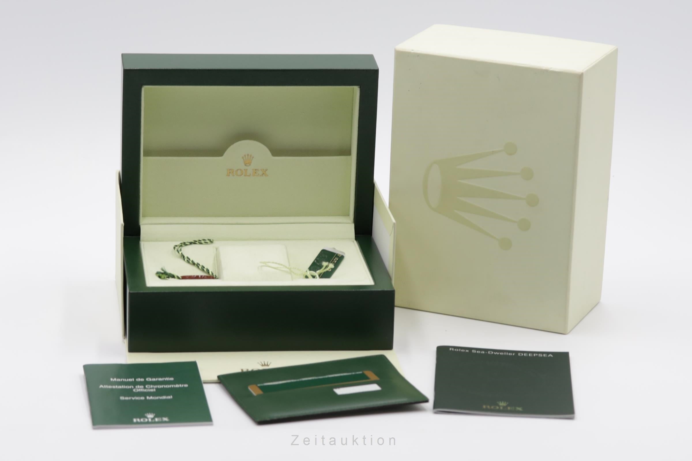 Rolex Sea-Dweller Deepsea Black Dial Oyster Stahl Automatik Ref. 116660 B&P 2012 [2505973]