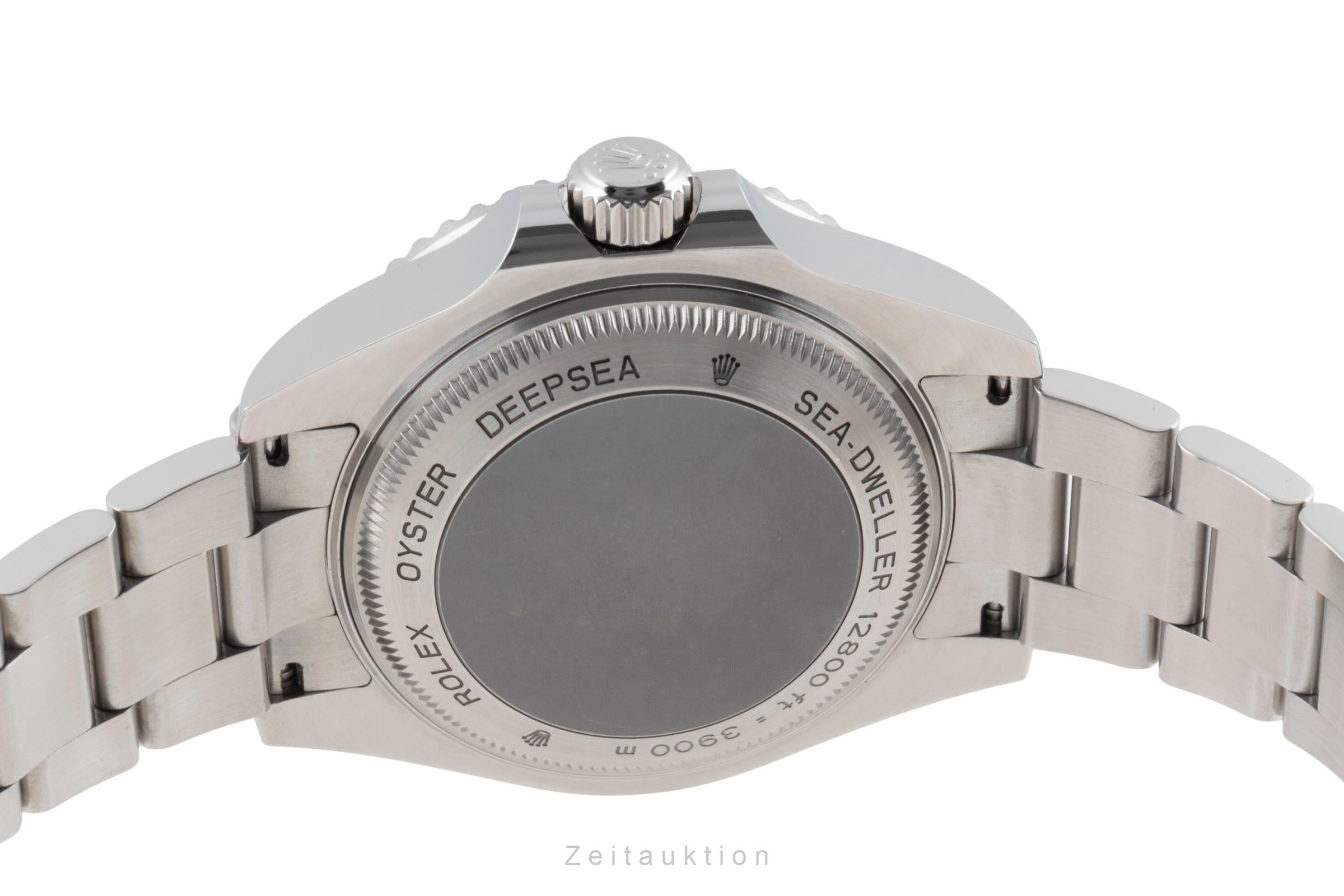 Rolex Sea-Dweller Deepsea Black Dial Oyster Stahl Automatik Ref. 116660 B&P 2012 [2505973]