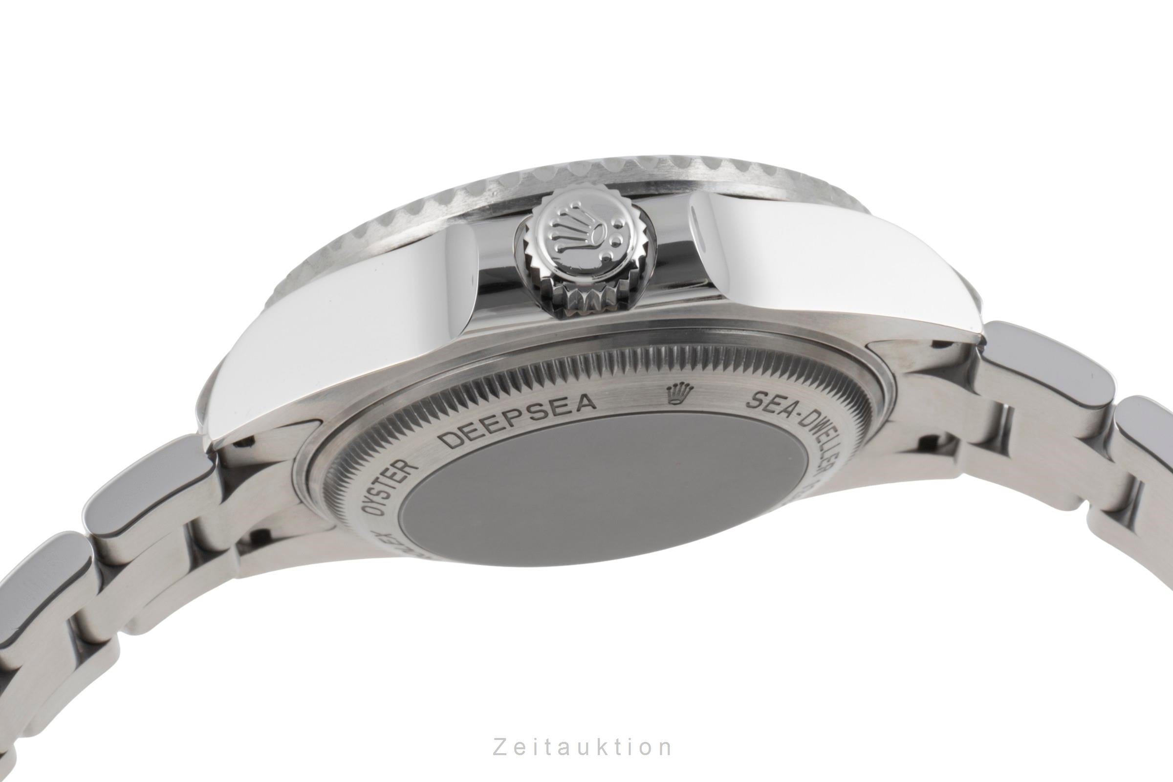 Rolex Sea-Dweller Deepsea Black Dial Oyster Stahl Automatik Ref. 116660 B&P 2012 [2505973]