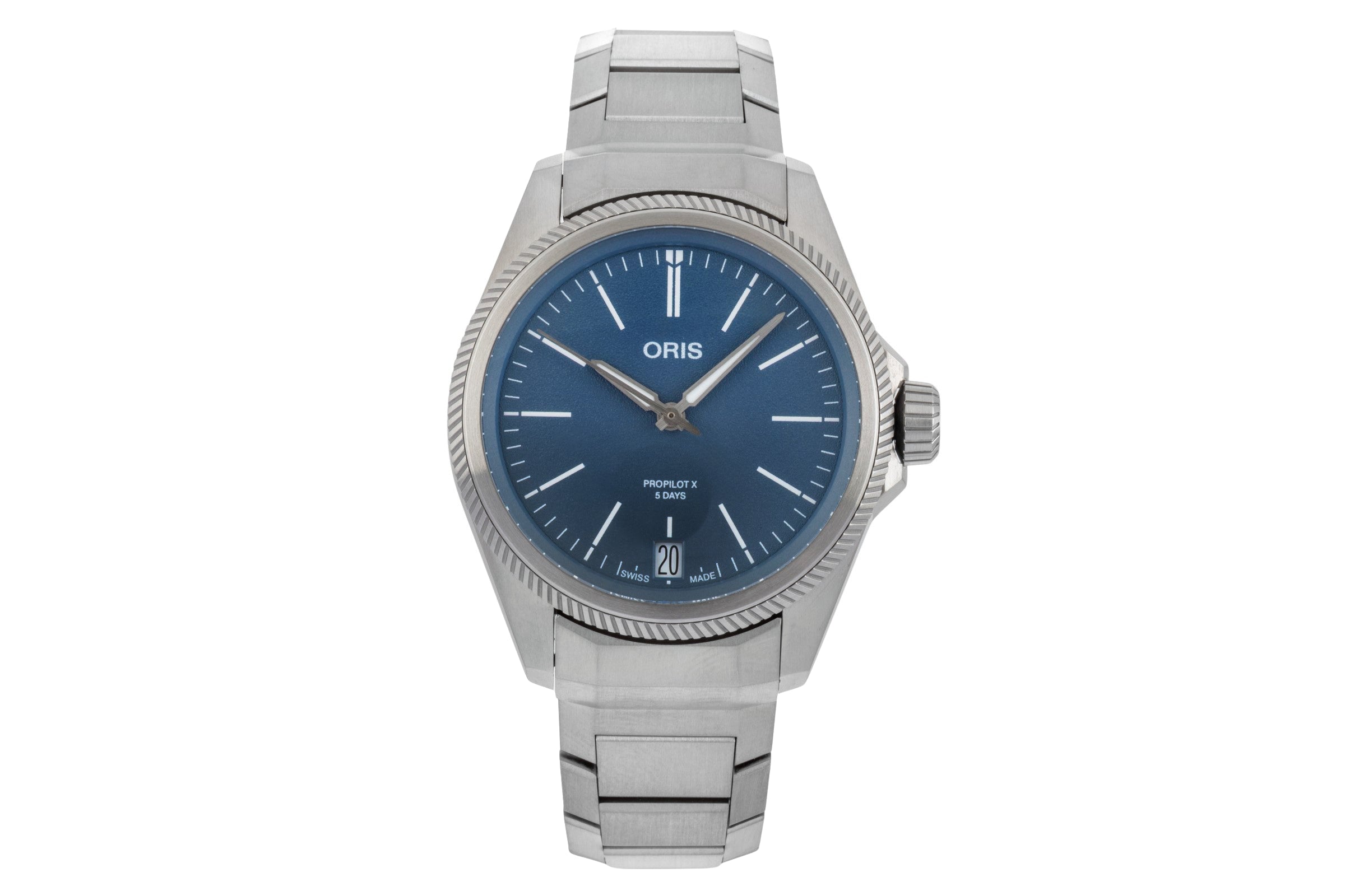 Oris titane  automatique montre pour hommes 01 400 7778 7155  [2505975]