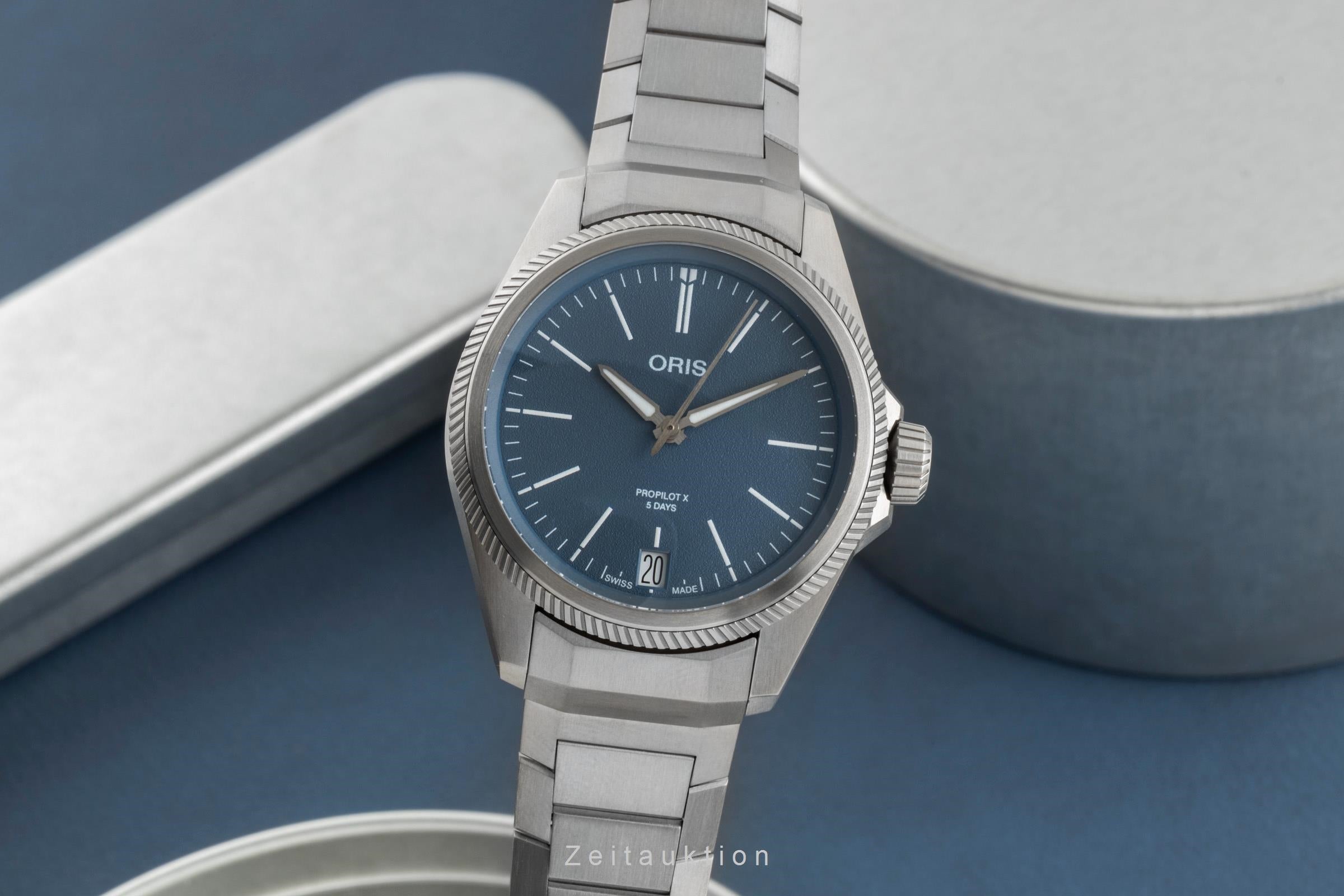 Oris titane  automatique montre pour hommes 01 400 7778 7155  [2505975]